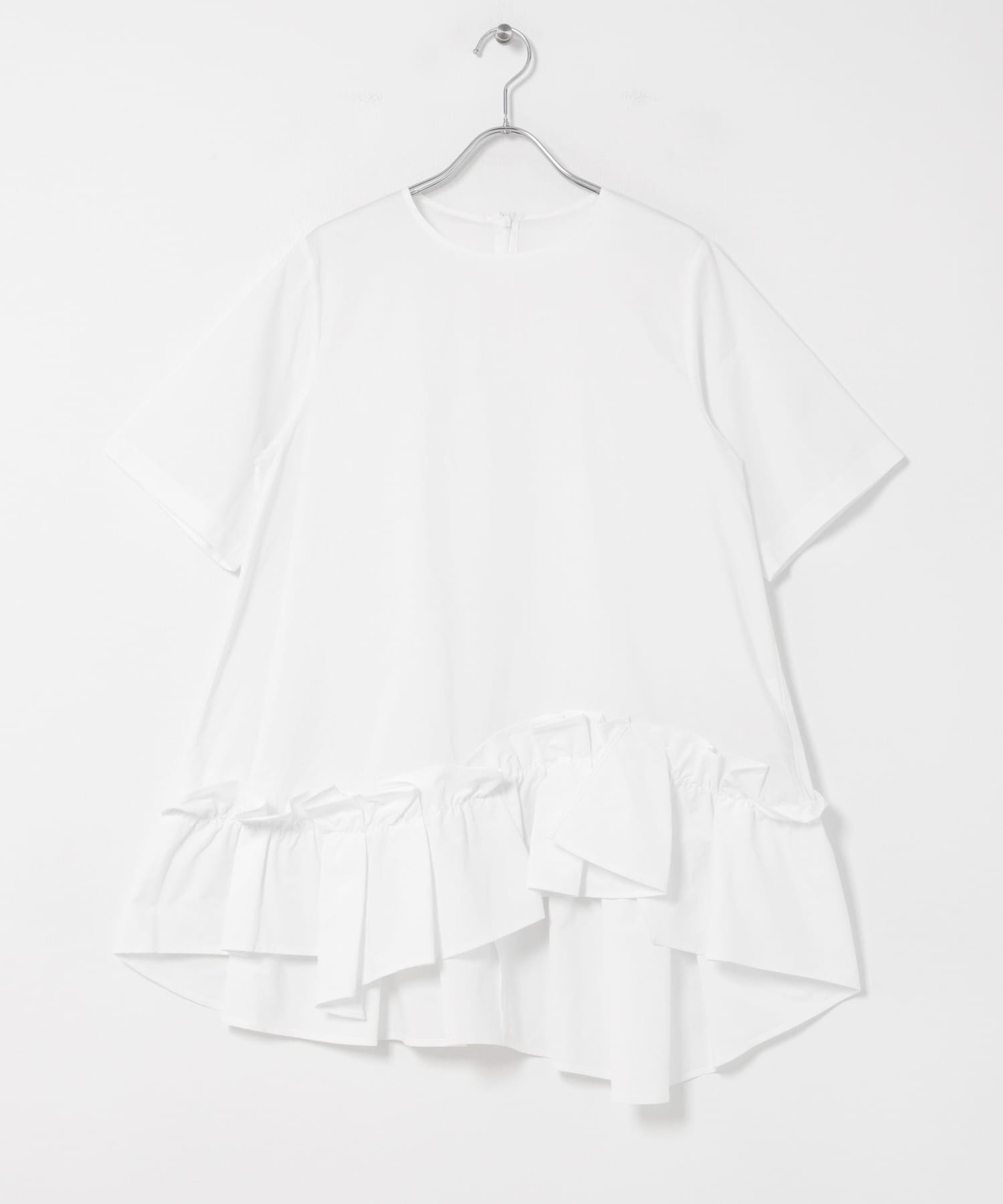 ELENDEEK　FRILL HEM BLOUSE