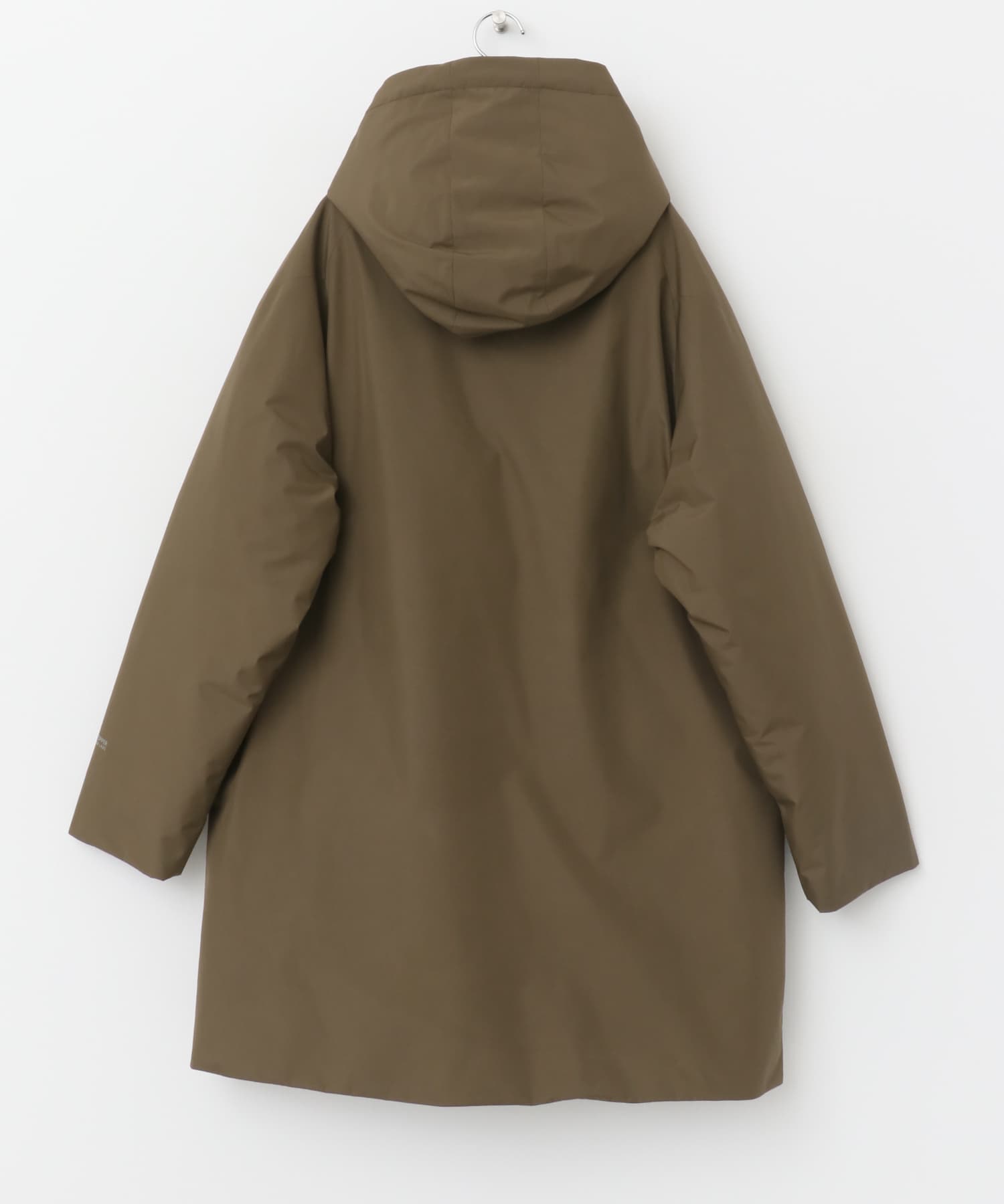 『別注』+phenix　WINDSTOPPER by GORE-TEX LABS ダウンコート BROWN S
