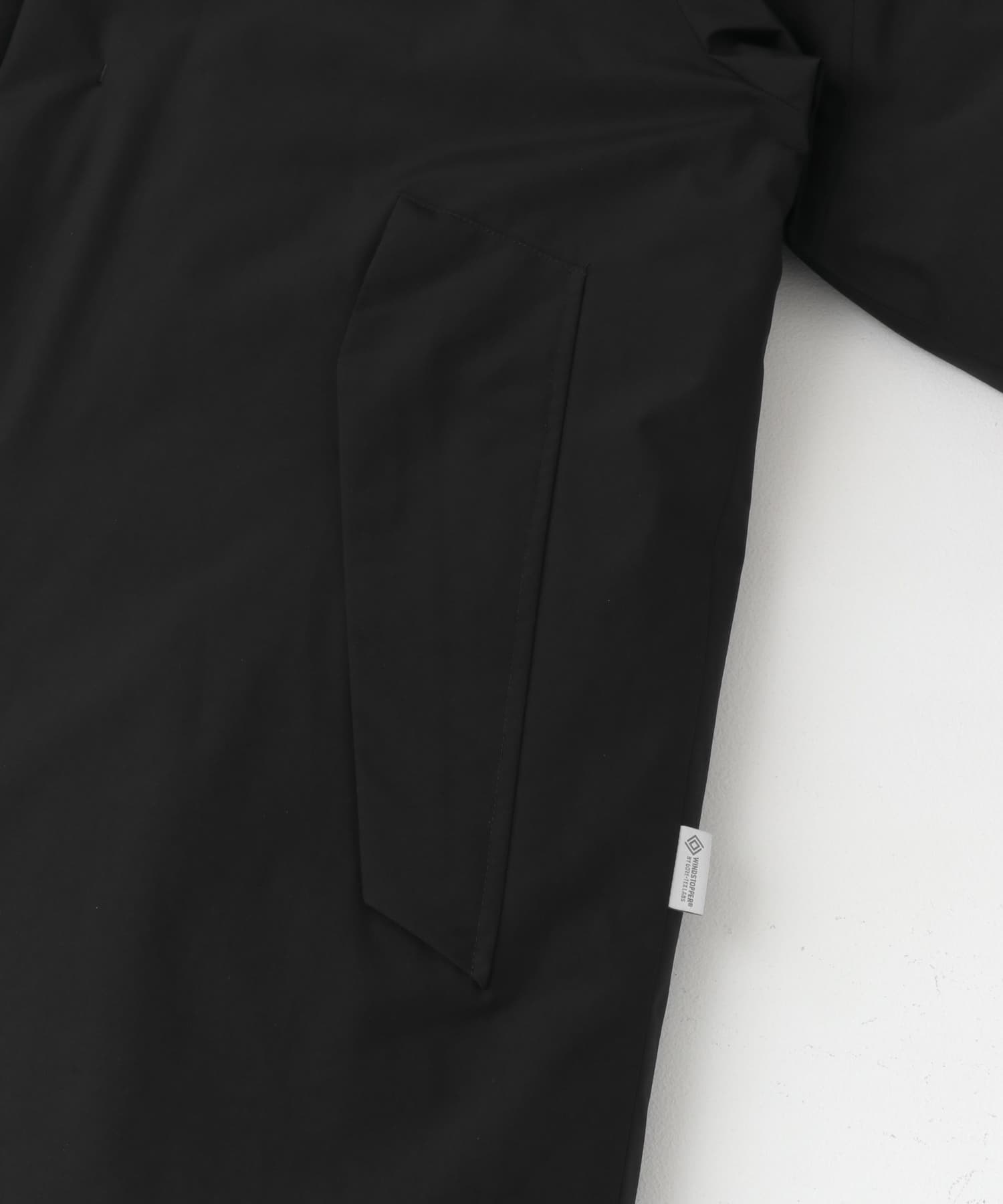 『別注』+phenix　WINDSTOPPER by GORE-TEX LABS ダウンコート BLACK S