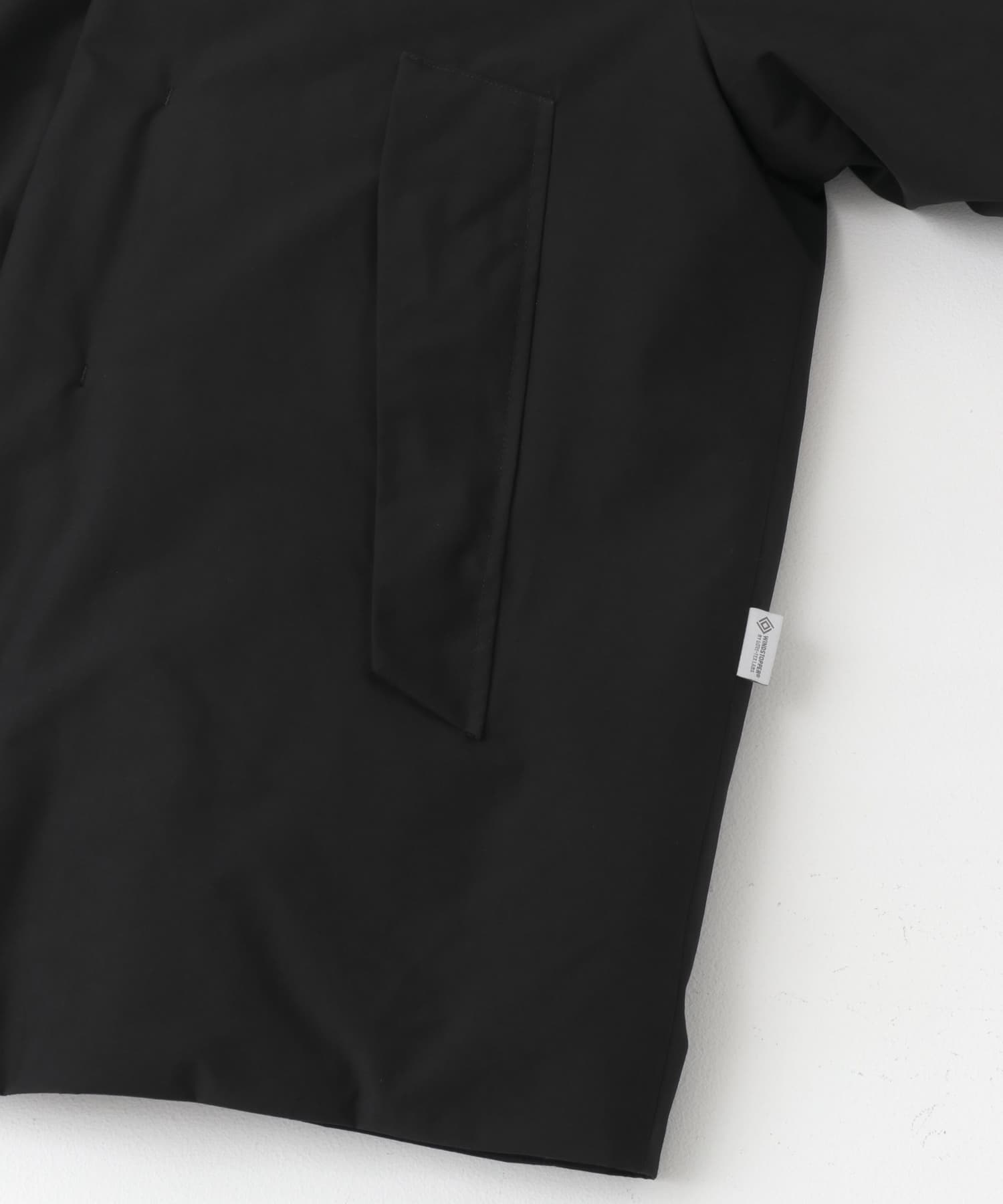 『別注』+phenix　WINDSTOPPER by GORE-TEX LABS ダウンジャケット BLACK S