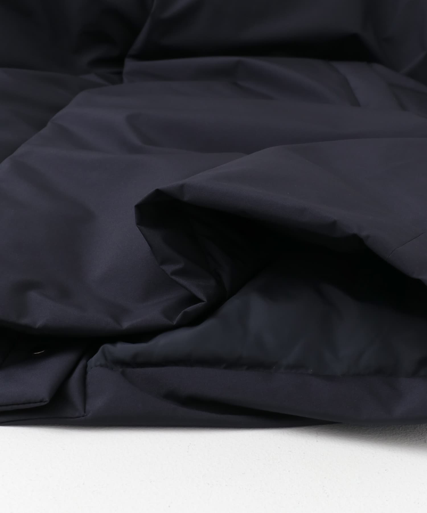『別注』+phenix　WINDSTOPPER by GORE-TEX LABS スタンドダウンコート NAVY L
