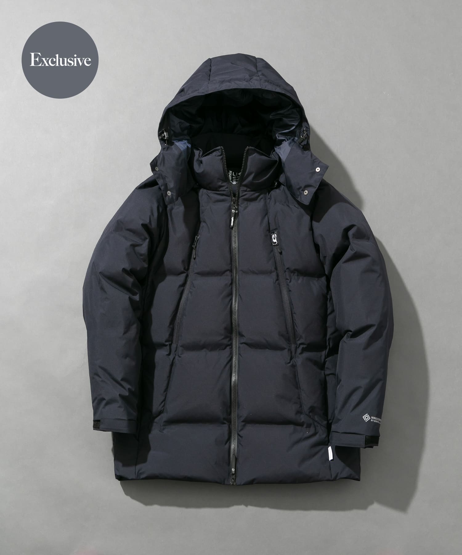 『別注』+phenix　WINDSTOPPER by GORE-TEX LABS 2WAY ダウンジャケット