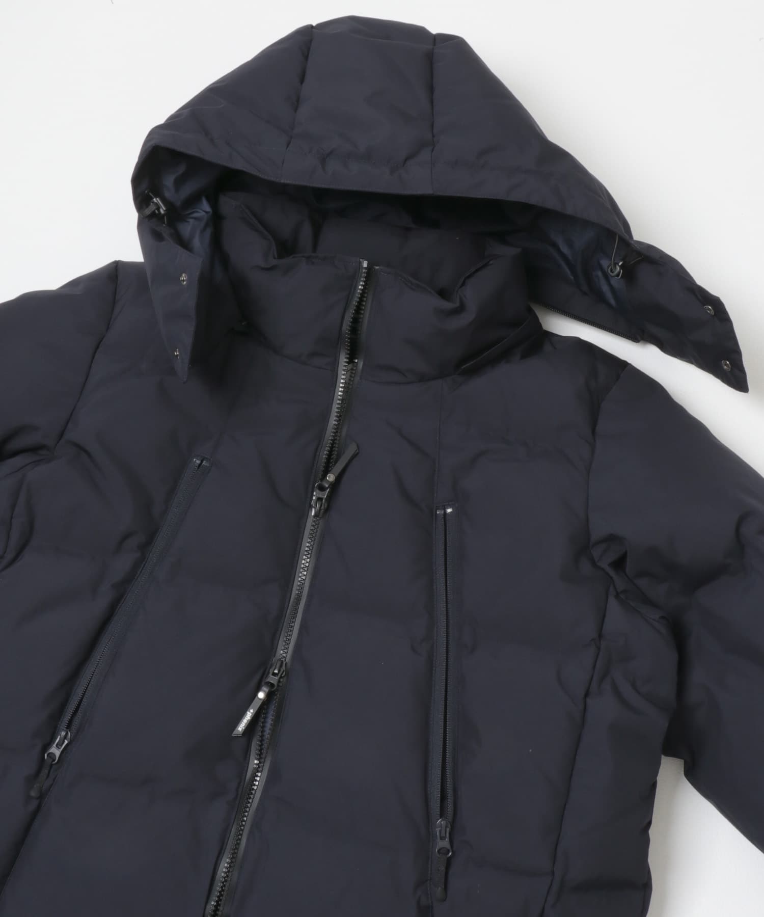 『別注』+phenix　WINDSTOPPER by GORE-TEX LABS 2WAY ダウンジャケット NAVY M