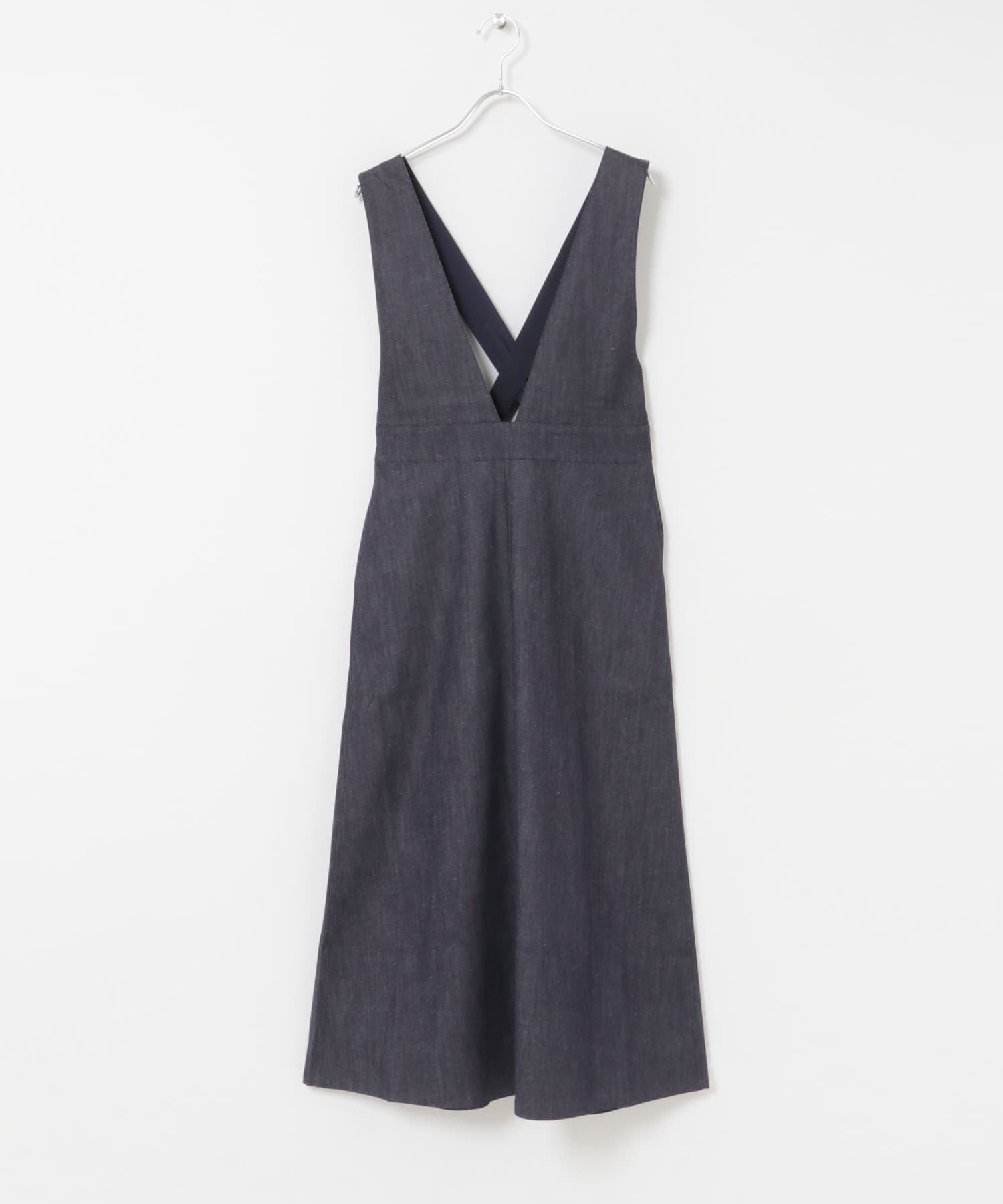 MARILYN MOON DENIM JUMPER SKIRT