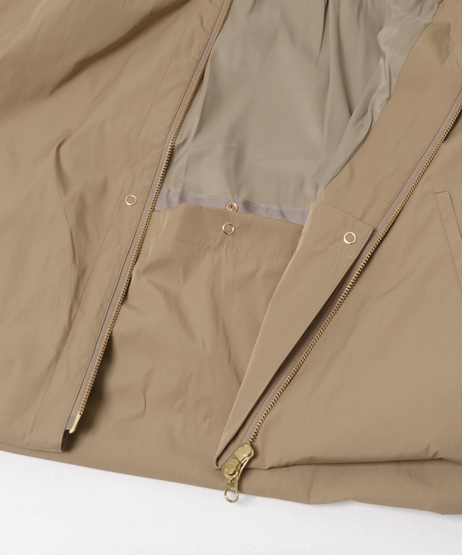 MARILYN MOON 2WAY LENGTH TAFFETA BLOUSON(Free BLACK): アウター