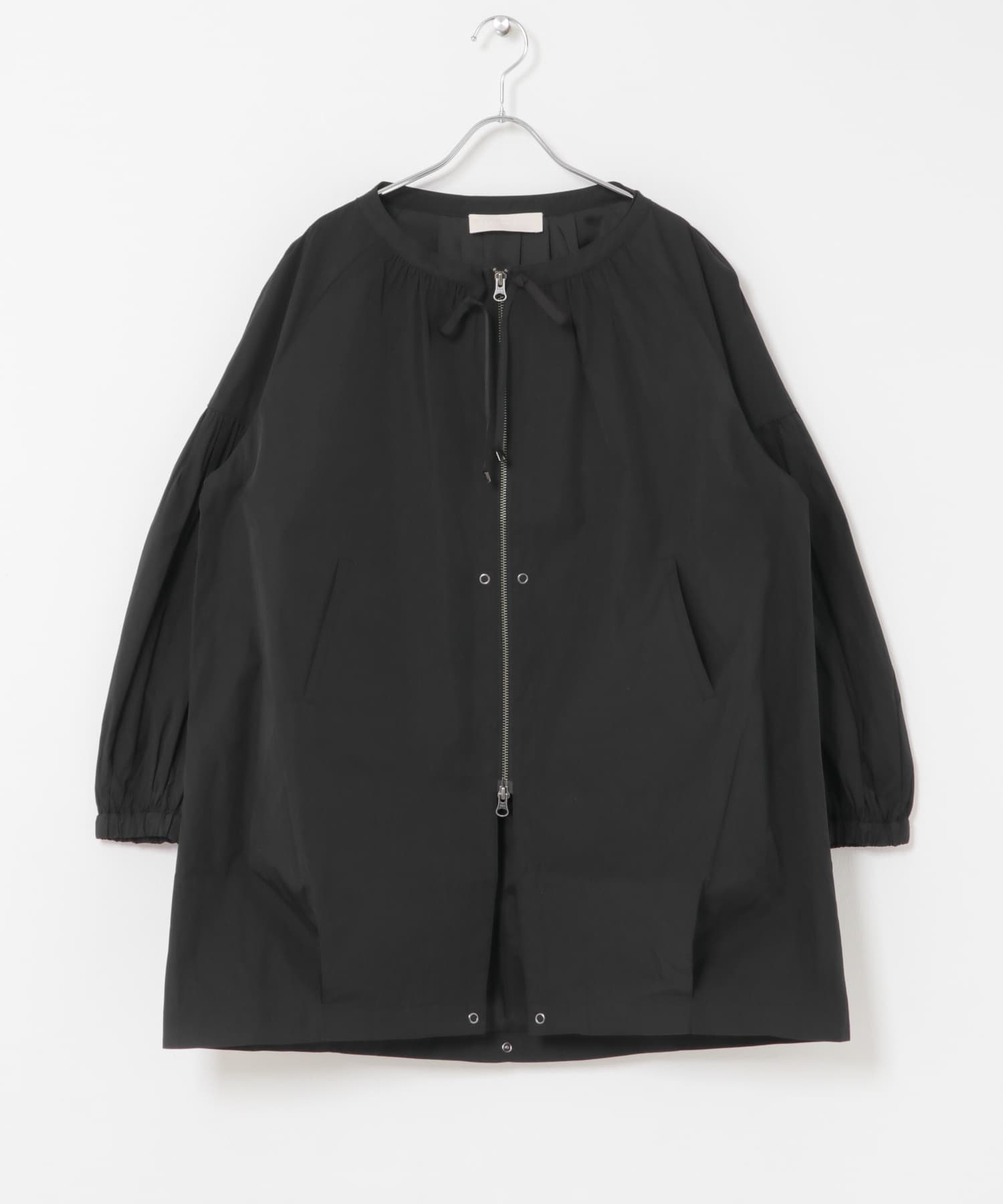 MARILYN MOON 2WAY LENGTH TAFFETA BLOUSON
