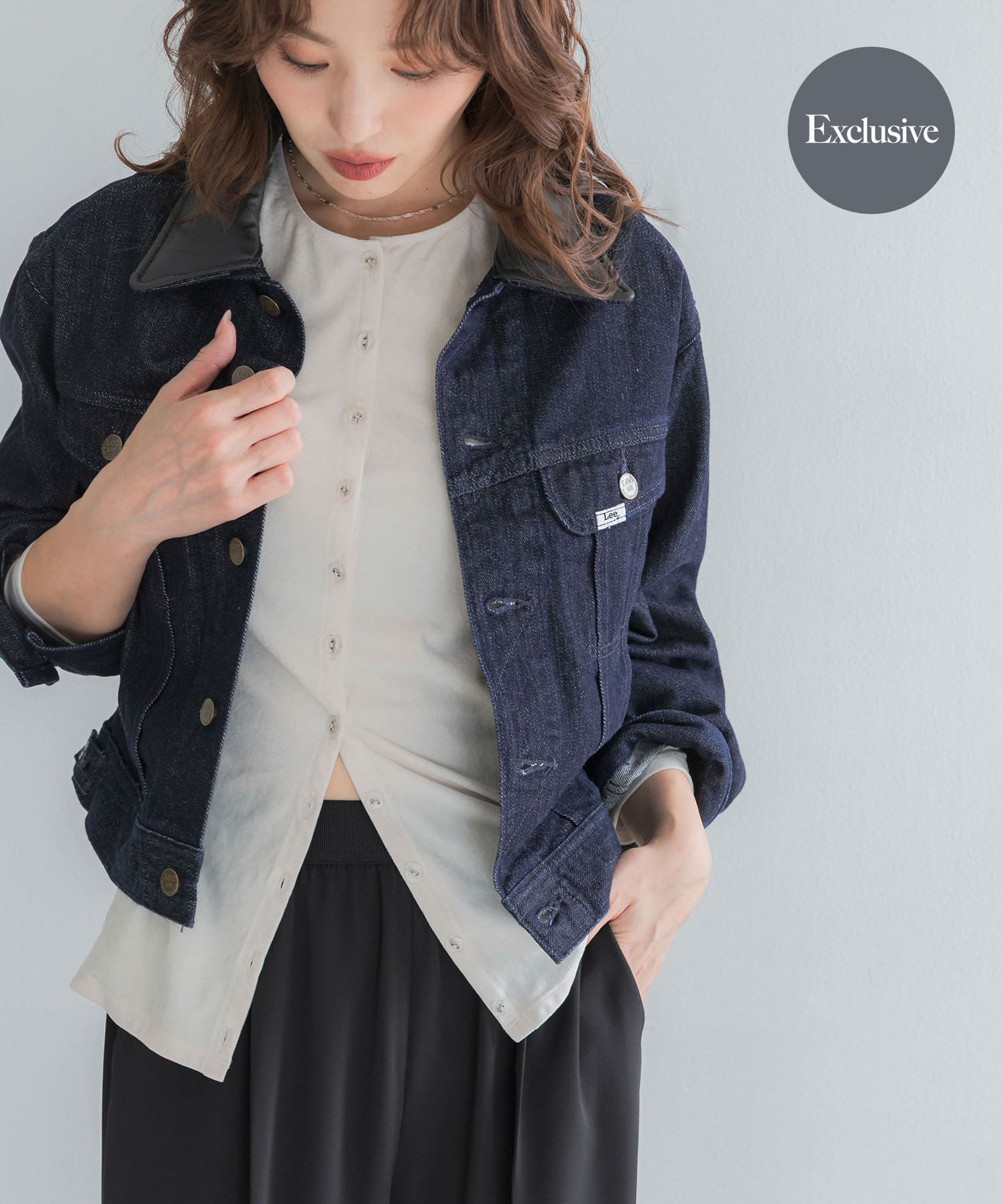 『別注』Lee×ROSSO　2WAY COLLAR SHORT JACKET