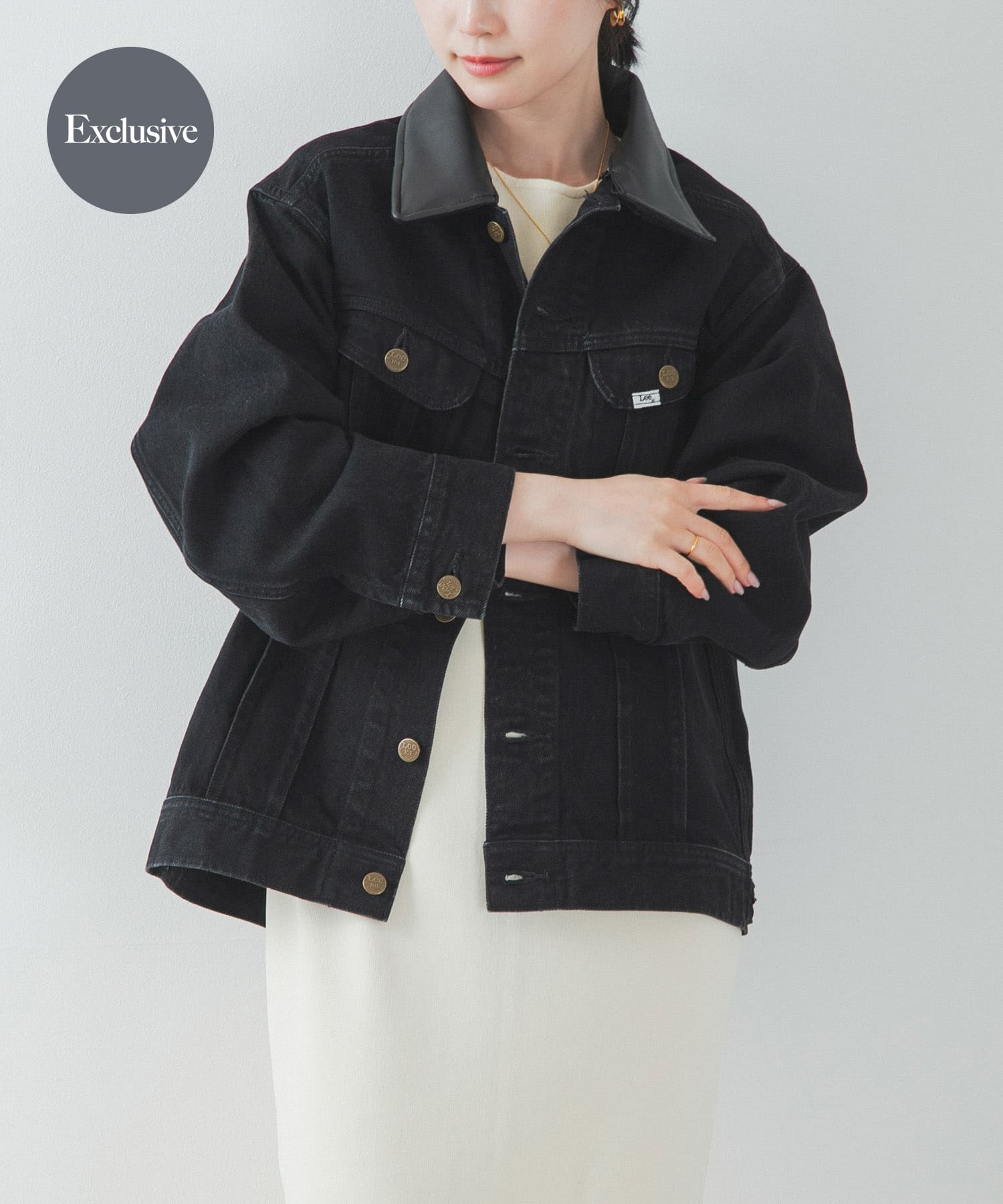 『別注』Lee×ROSSO　2WAY COLLAR JACKET