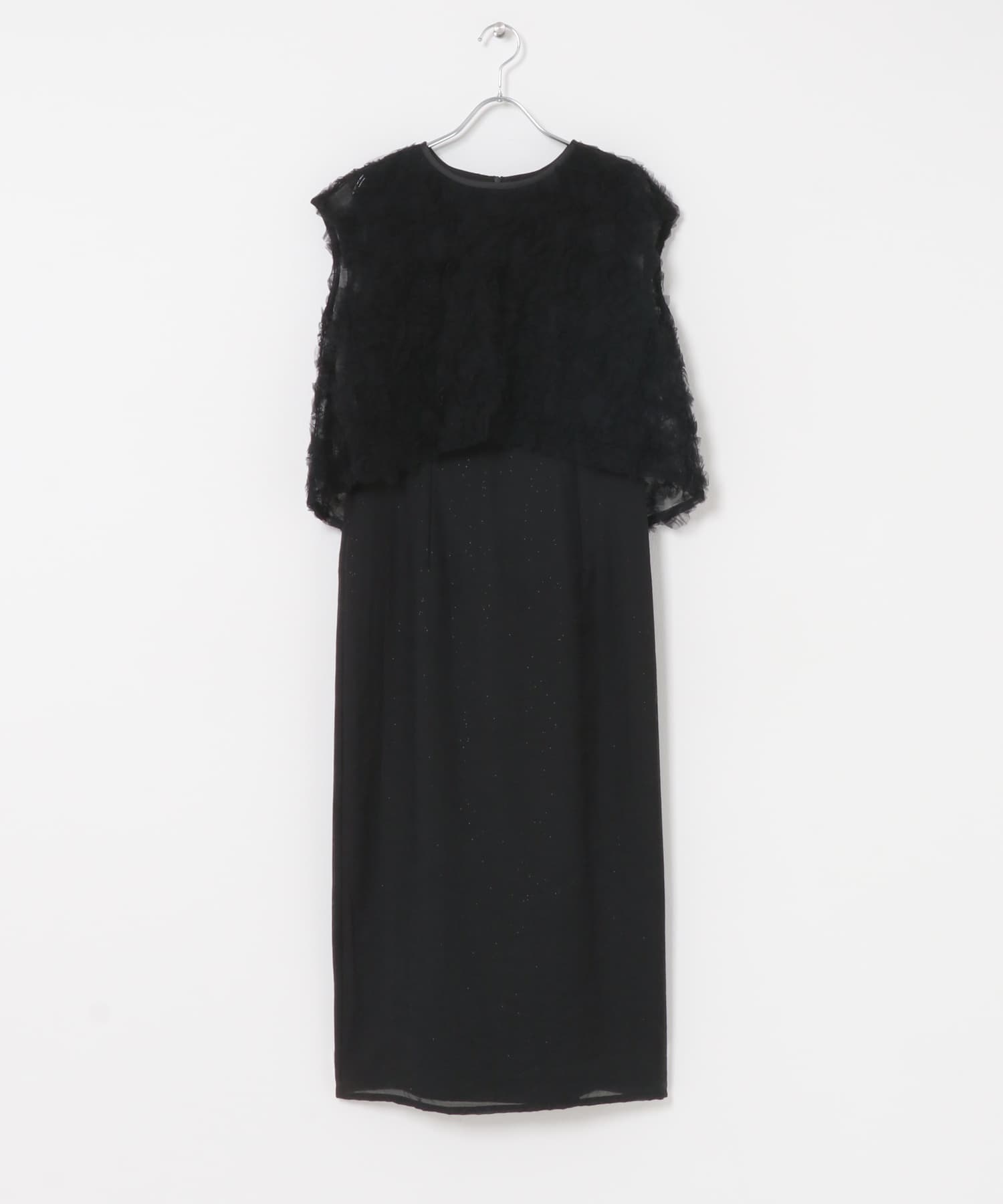 kaene　フラッフィーフラワーコンビドレス