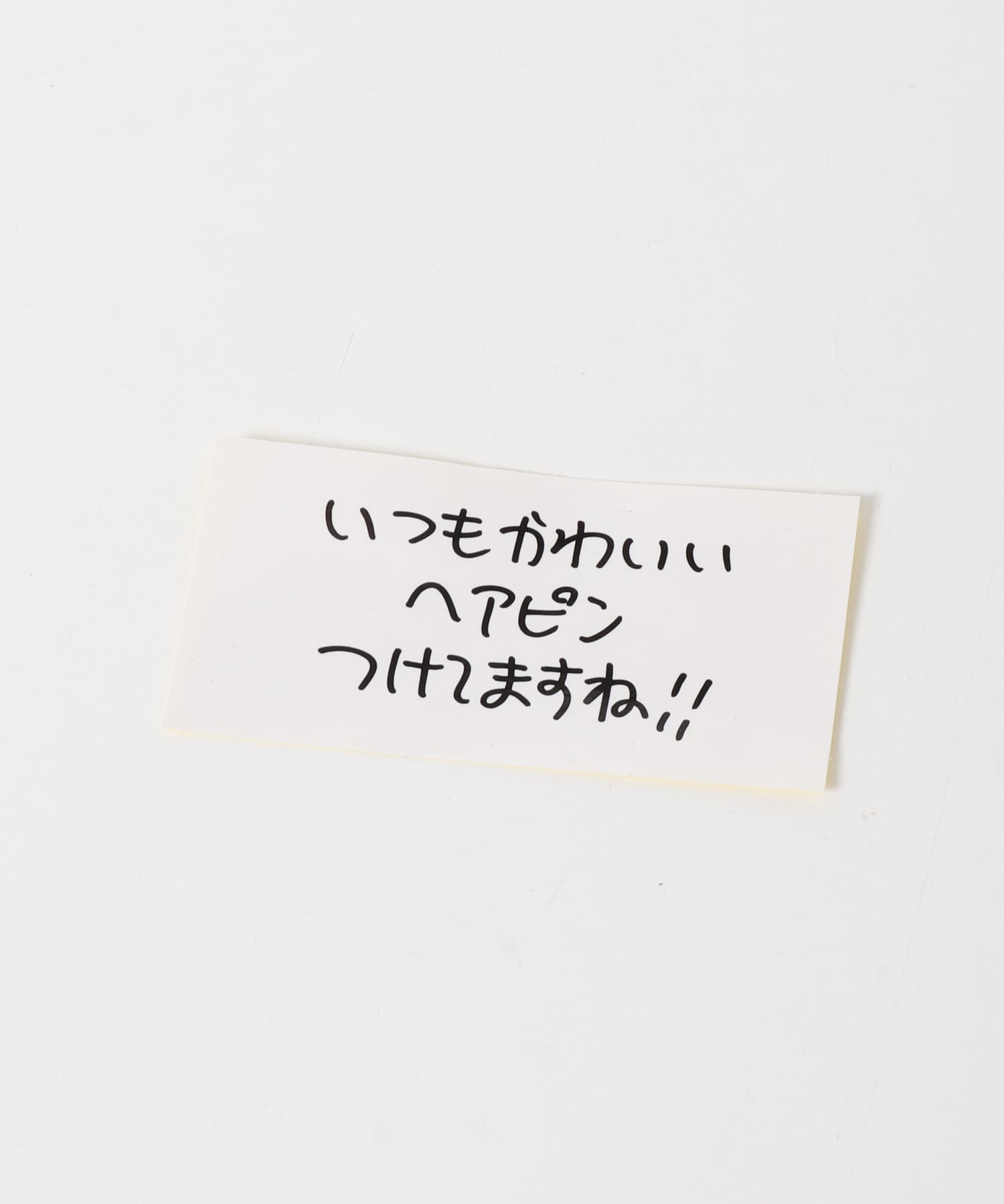 heyep　HAIR CLIPS KENKAGAMI 3-PIECE SILVER -