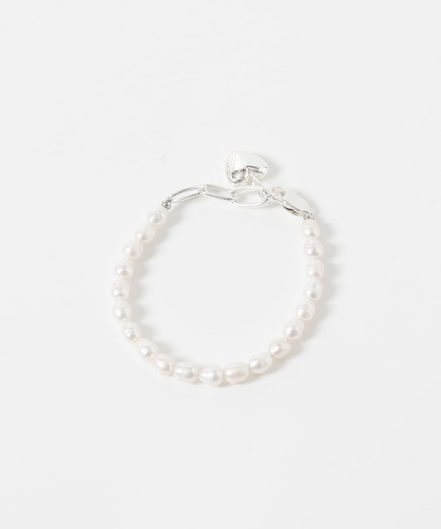 in mood　PEARL MELT HEART BRACELET