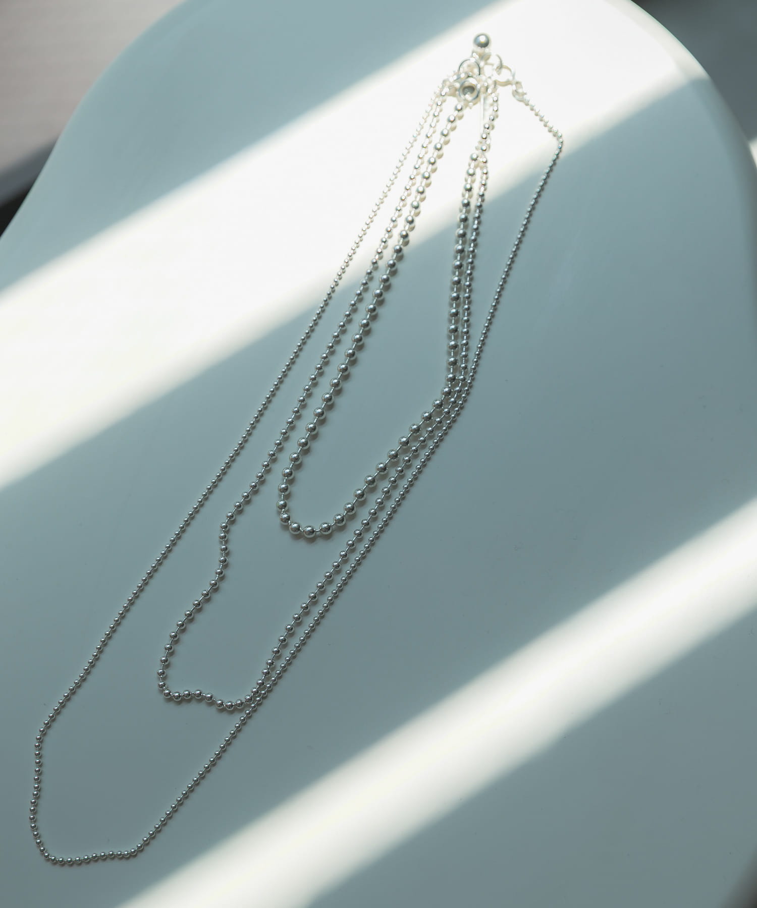 in mood　MULTI BALL 3P NECKLACE