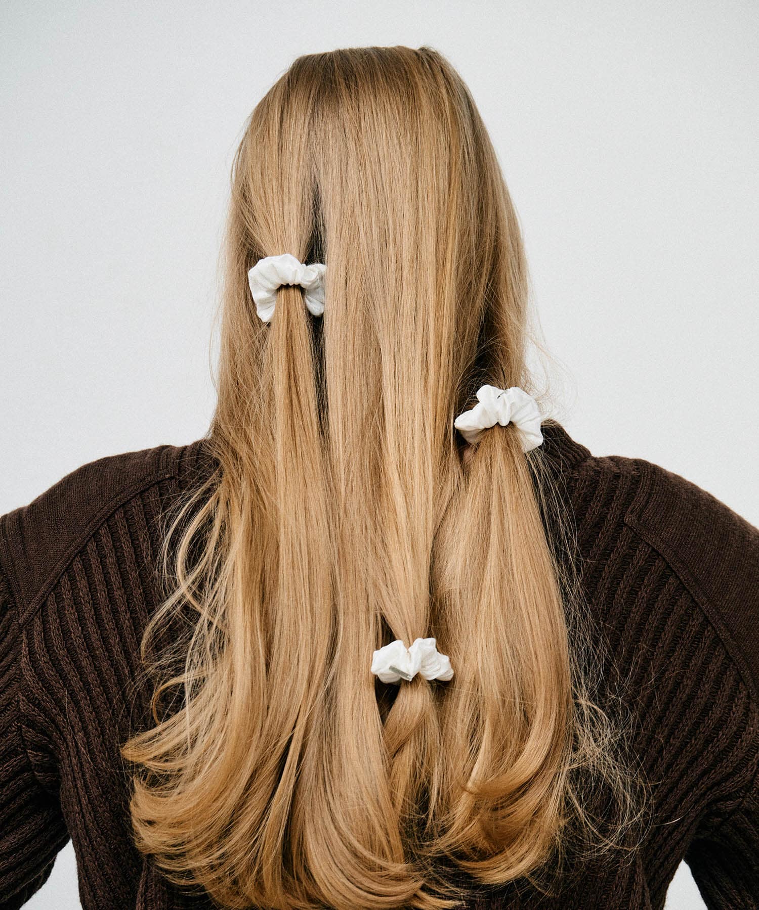 heyep PUFFY SILK SCRUNCHIE 3 PIECE