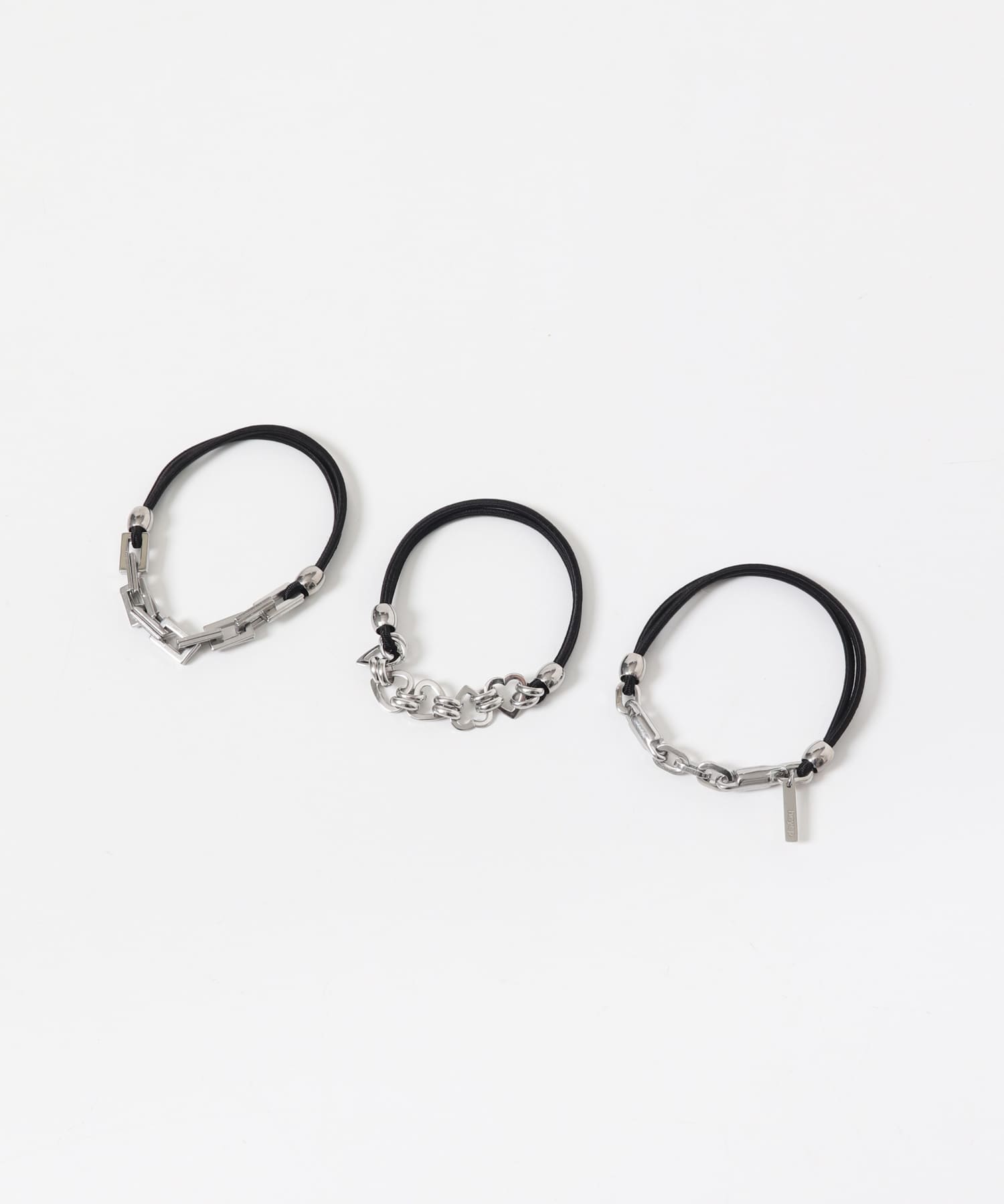 heyep MIXED CHAIN HAIRTIE 3 PSET