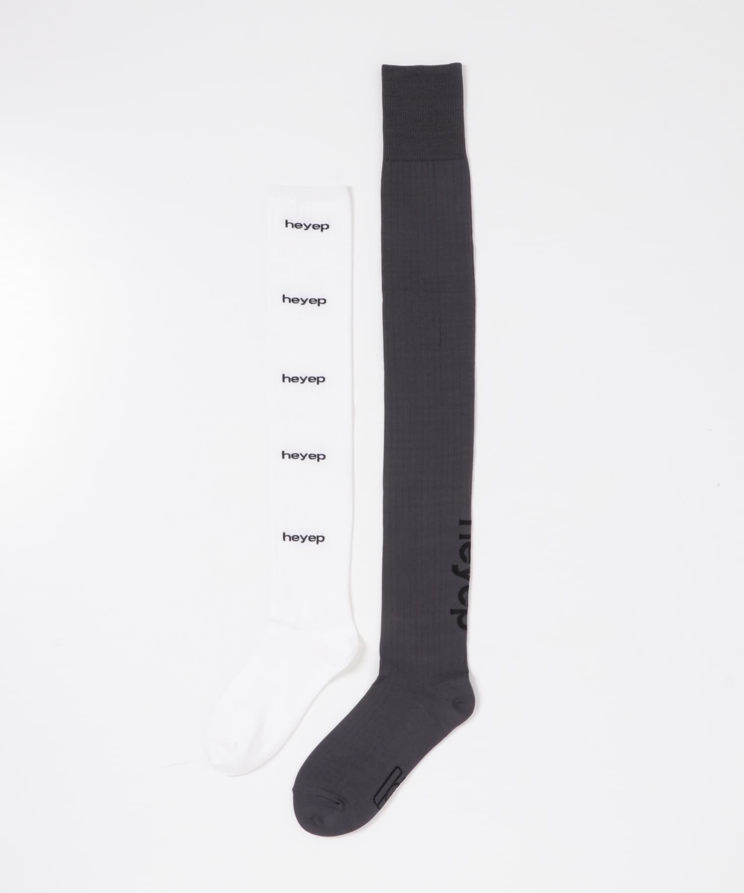 heyep LAYERED OVER KNEE SOCKS