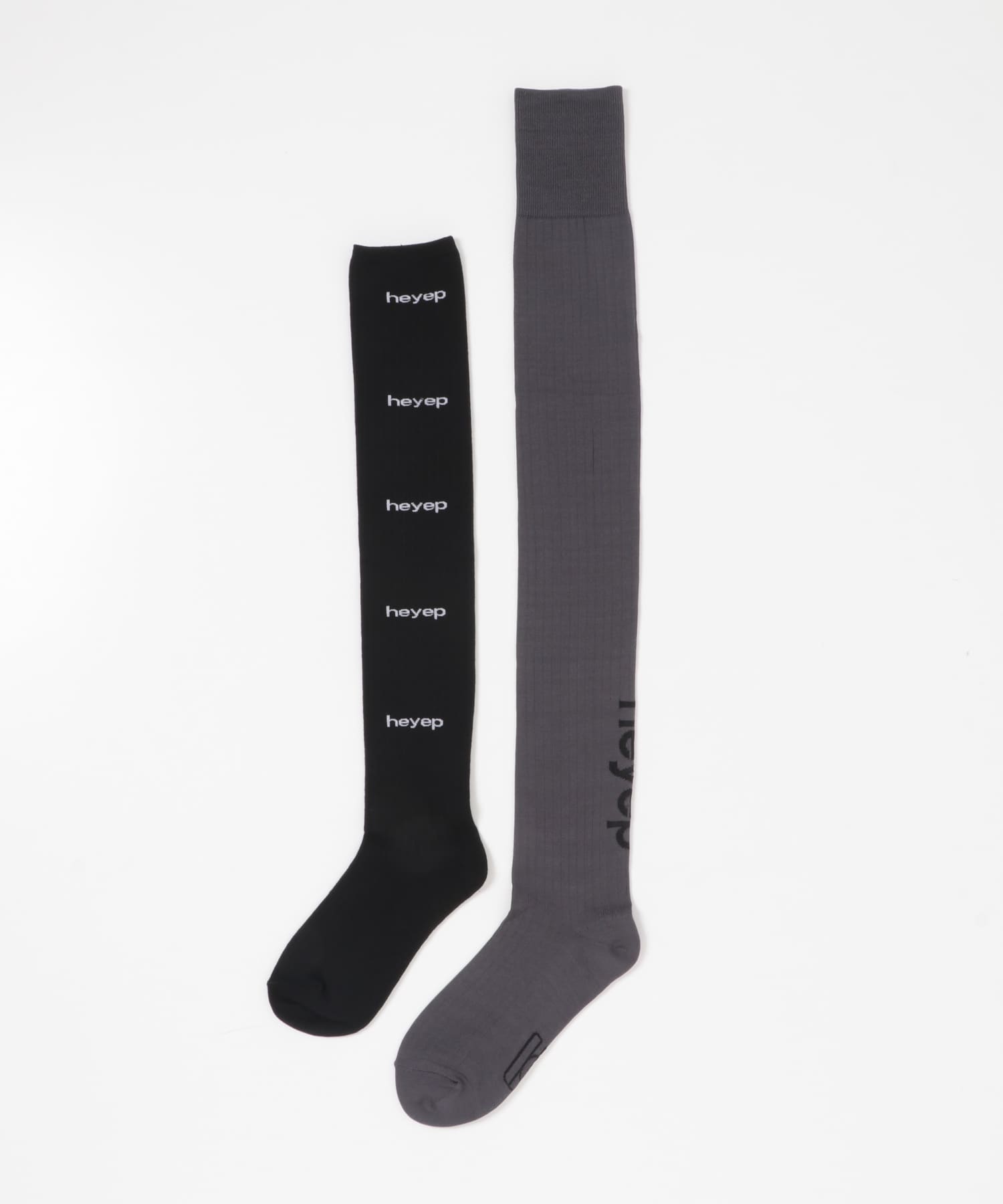 heyep LAYERED OVER KNEE SOCKS
