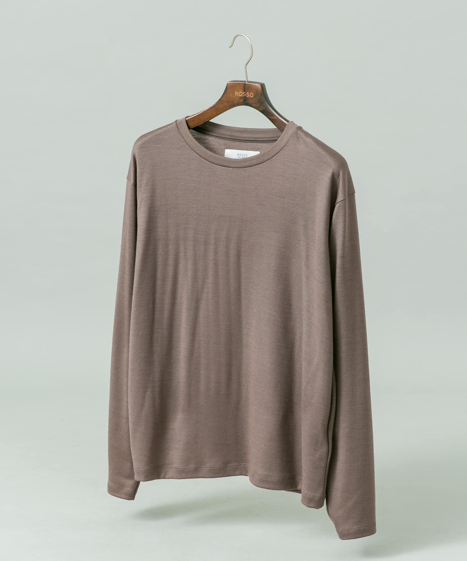 『マシンウォッシャブル』『XLサイズあり』ハイクオリティウールロンT