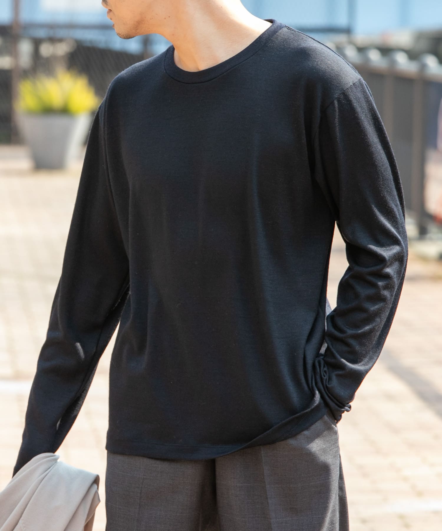 身長：172cm サイズ：L