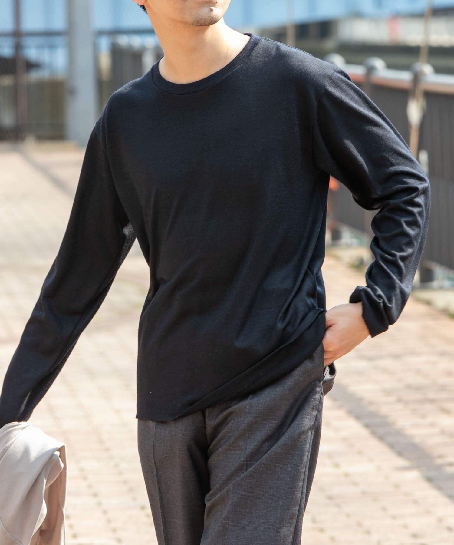 身長：172cm サイズ：L