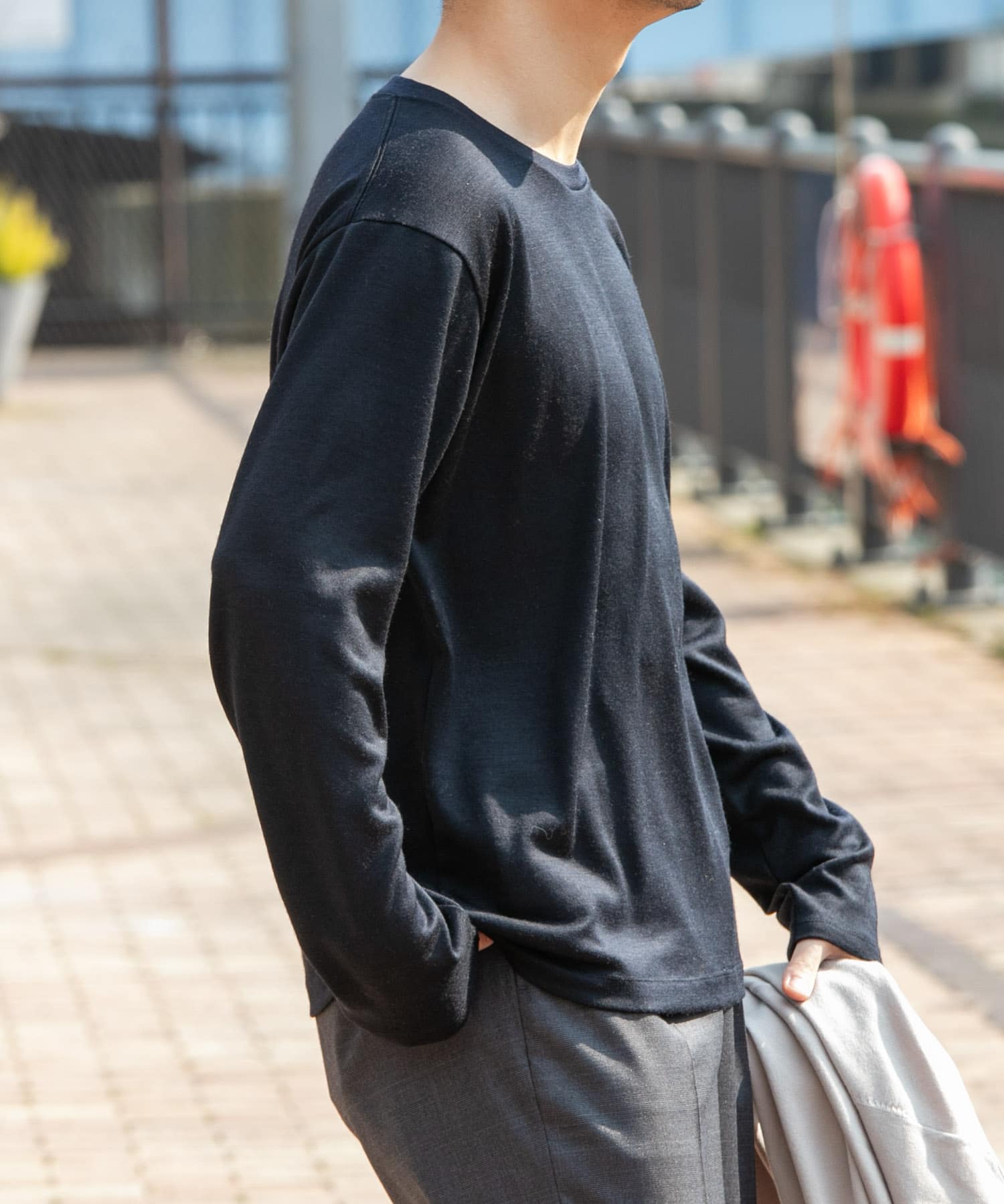 身長：172cm サイズ：L