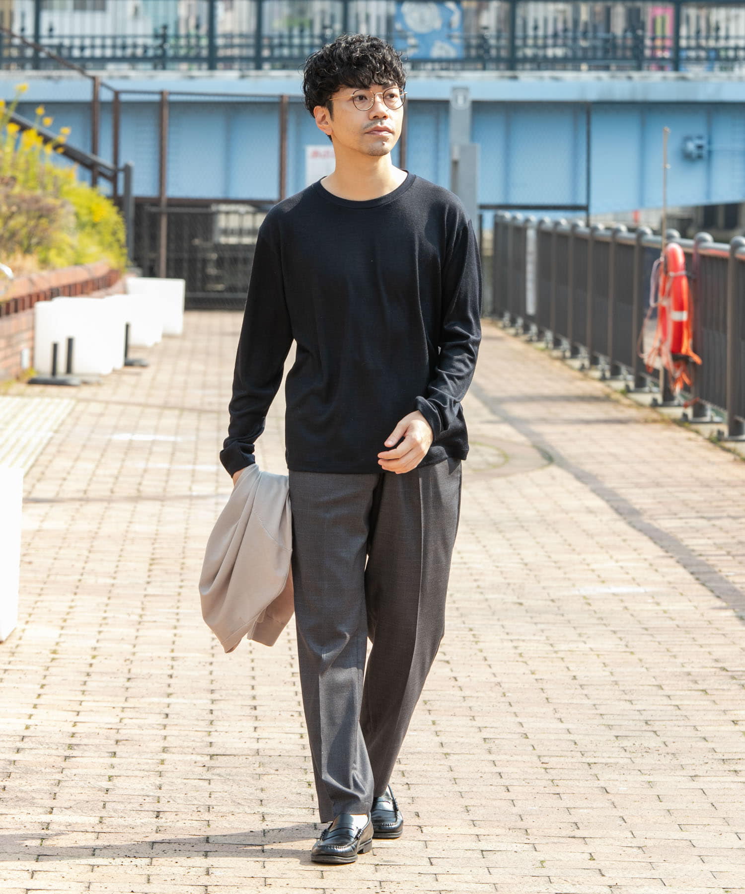 身長：172cm サイズ：L