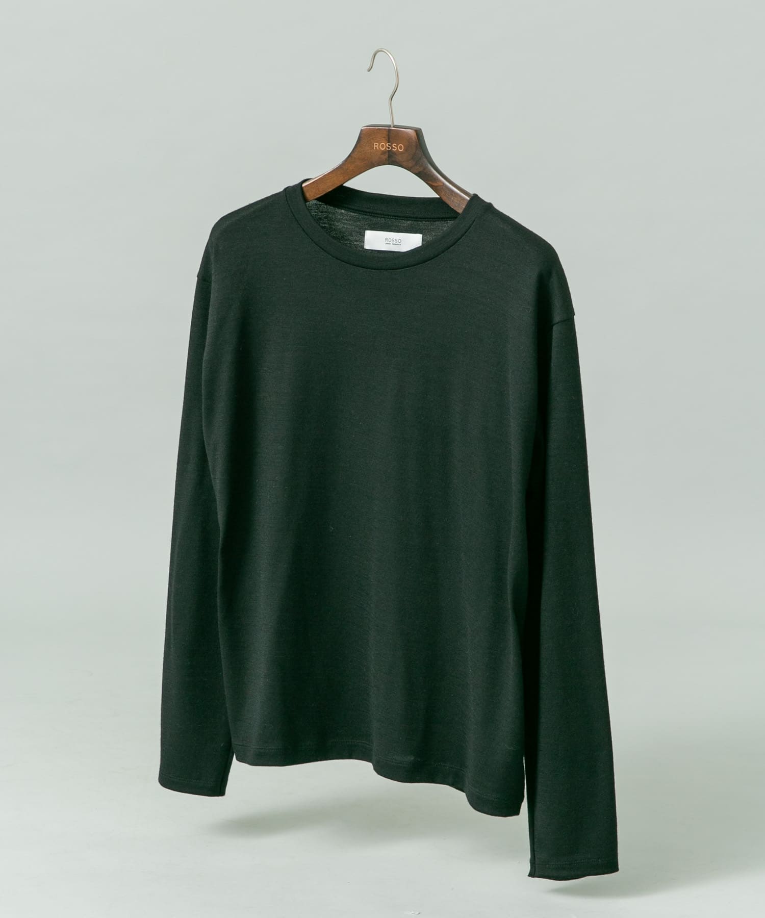 『マシンウォッシャブル』『XLサイズあり』ハイクオリティウールロンT