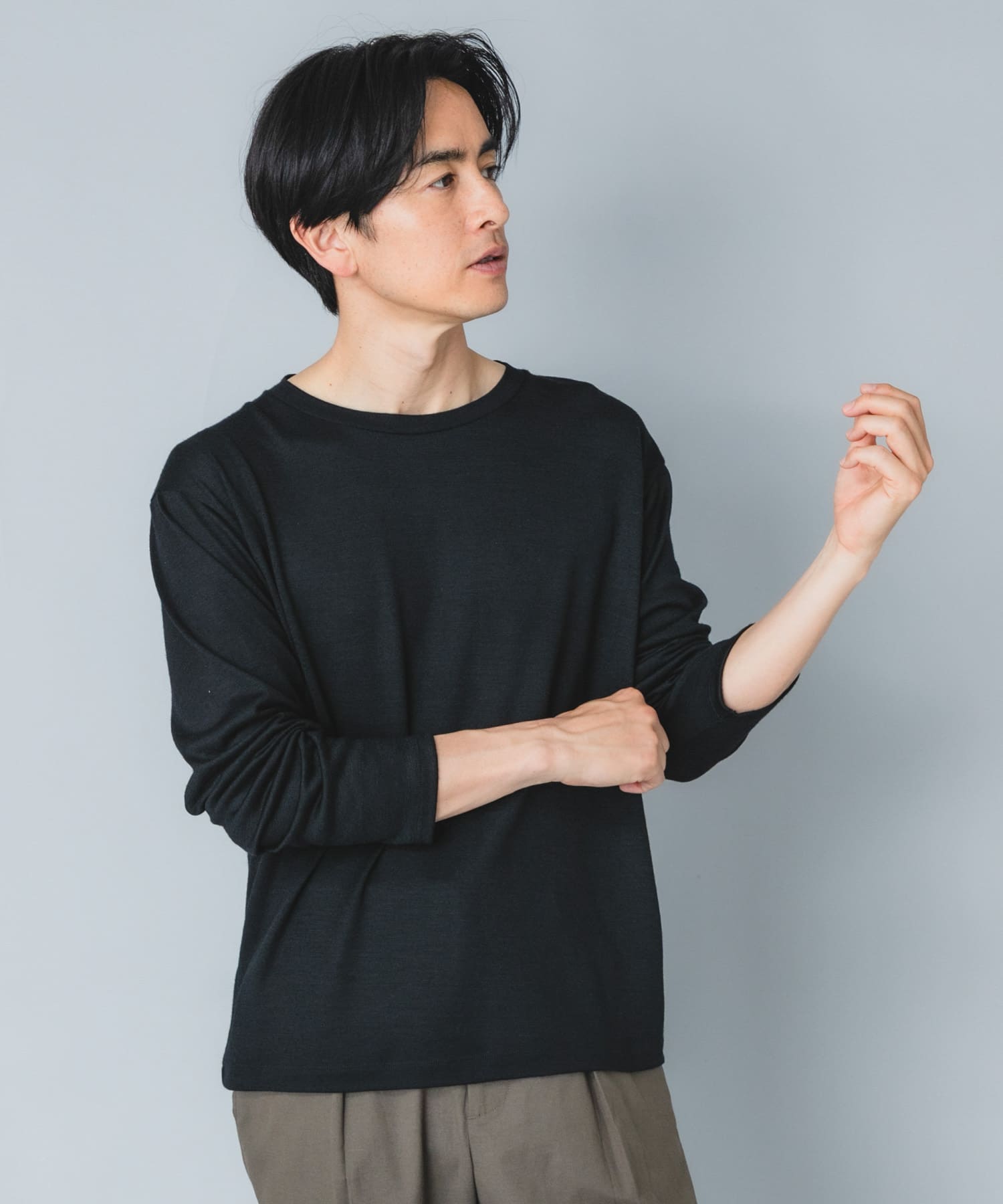 身長：180cm サイズ：L