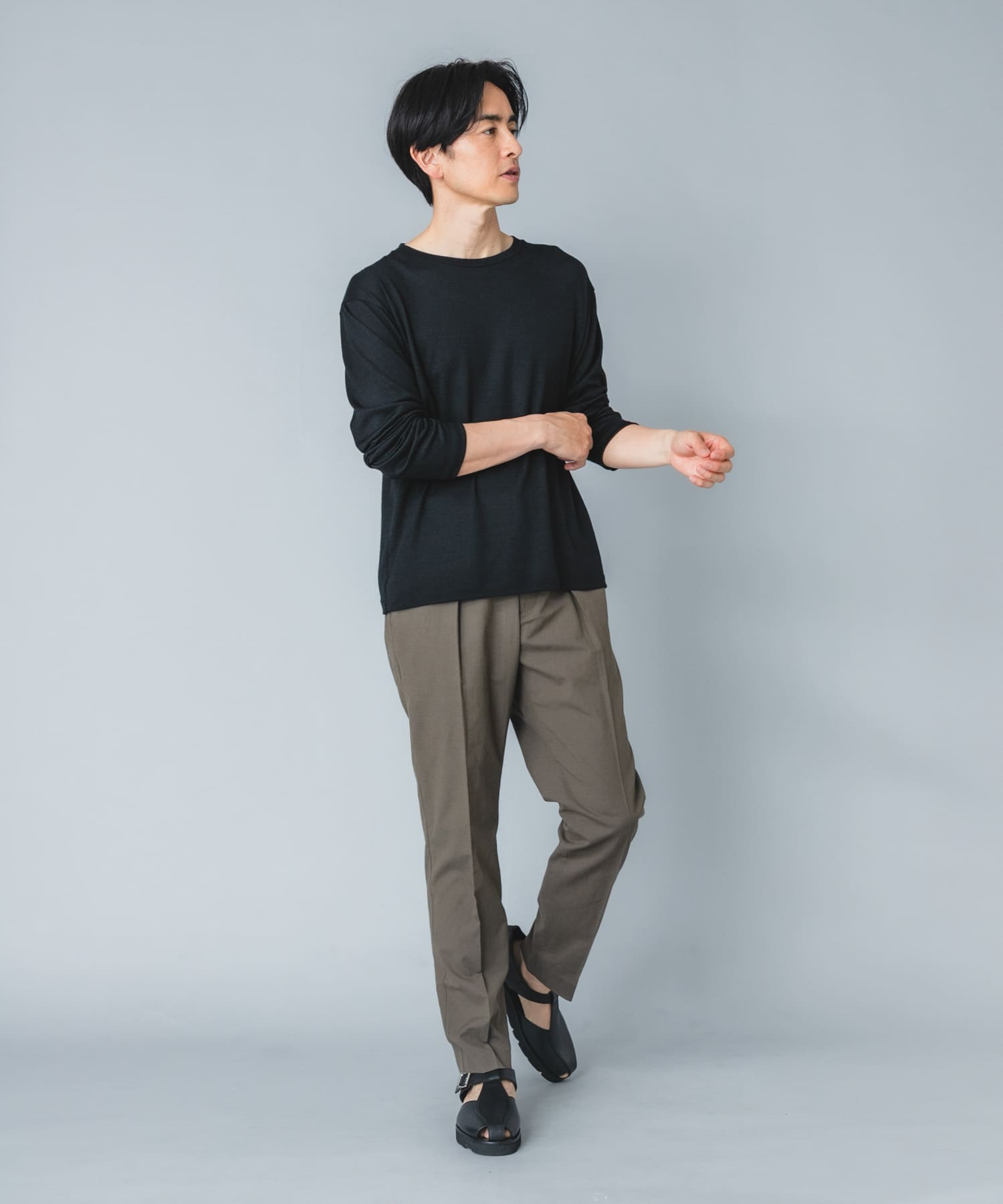 身長：180cm サイズ：L