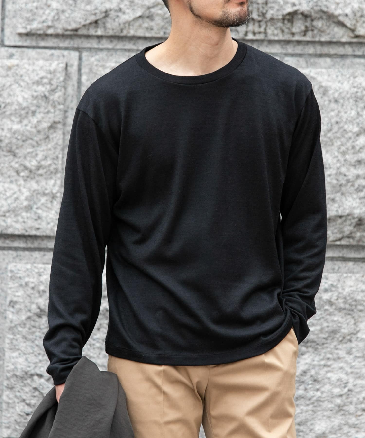 身長：173cm サイズ：L