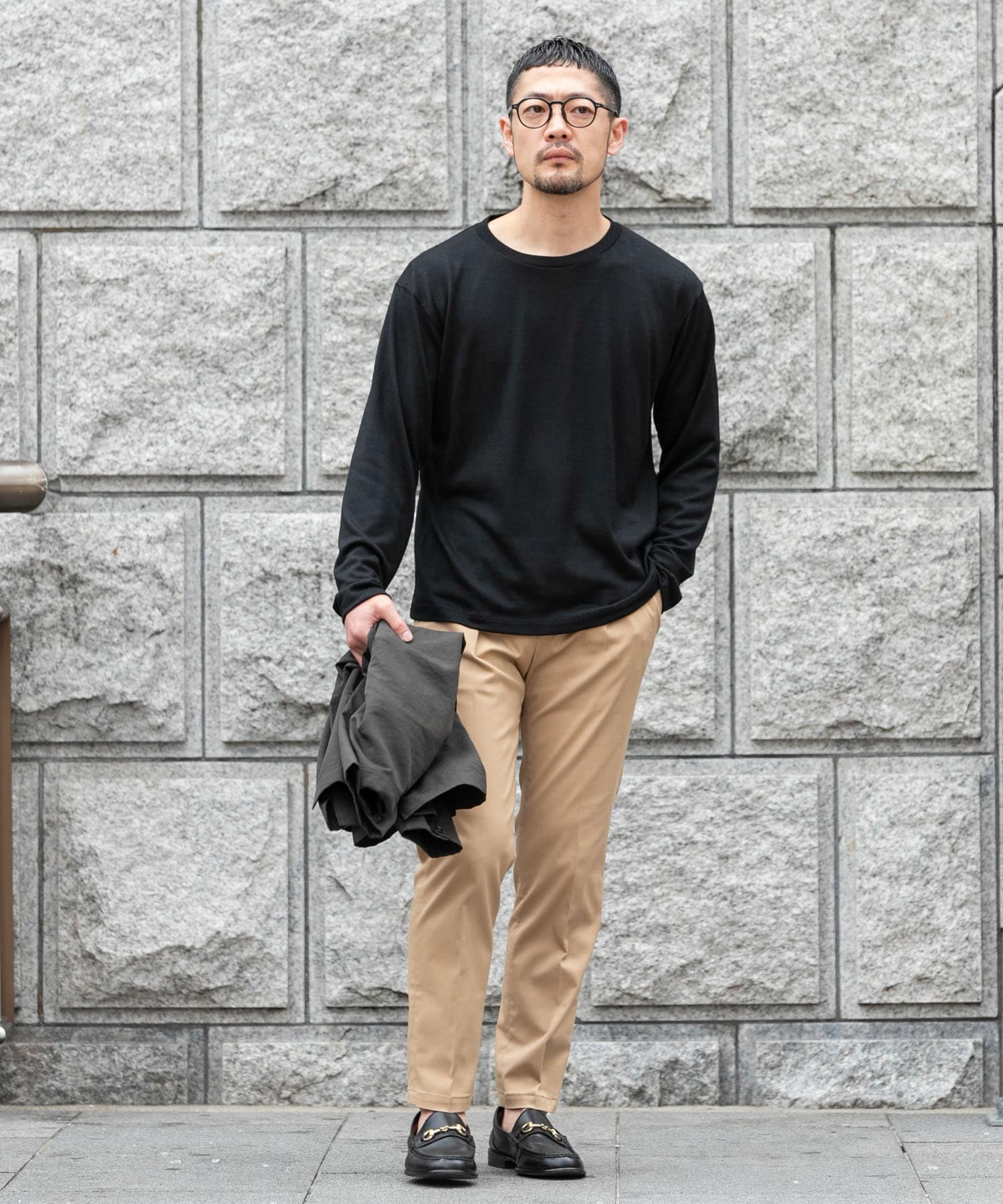 身長：173cm サイズ：L