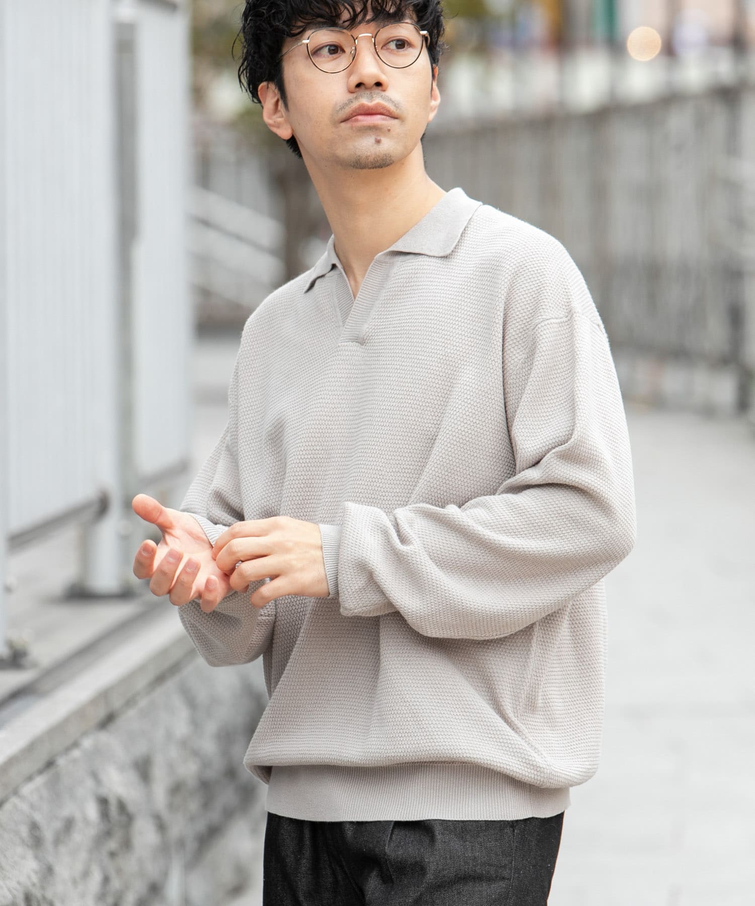 身長：172cm サイズ：L