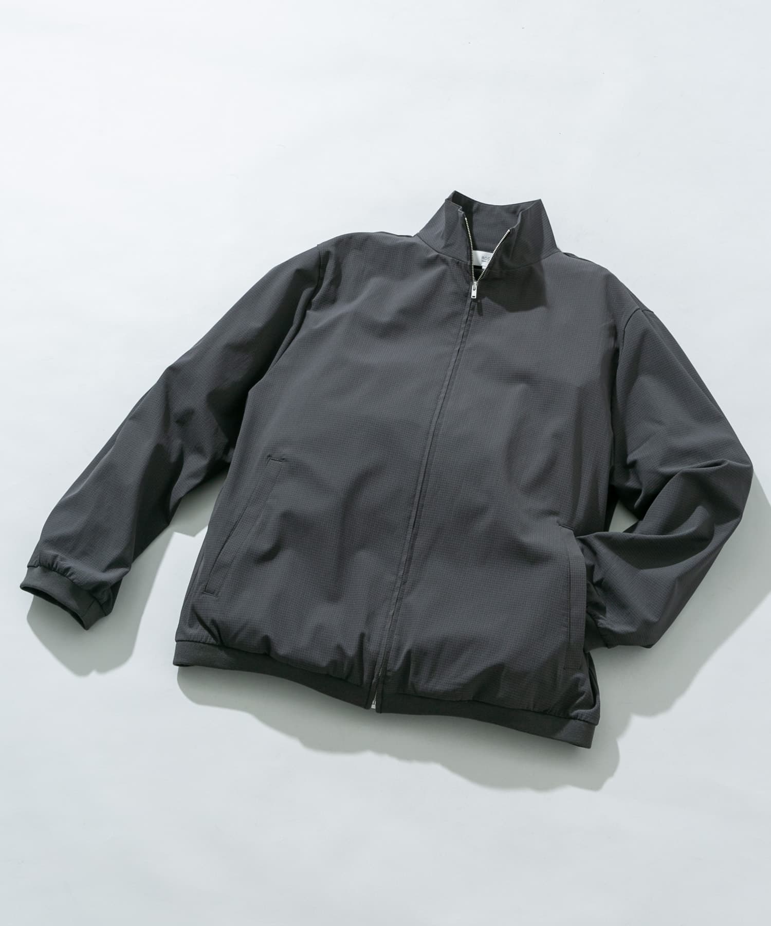 『WEB限定』『吸水 / 速乾』Air Stretch スタンドブルゾン CHARCOAL L