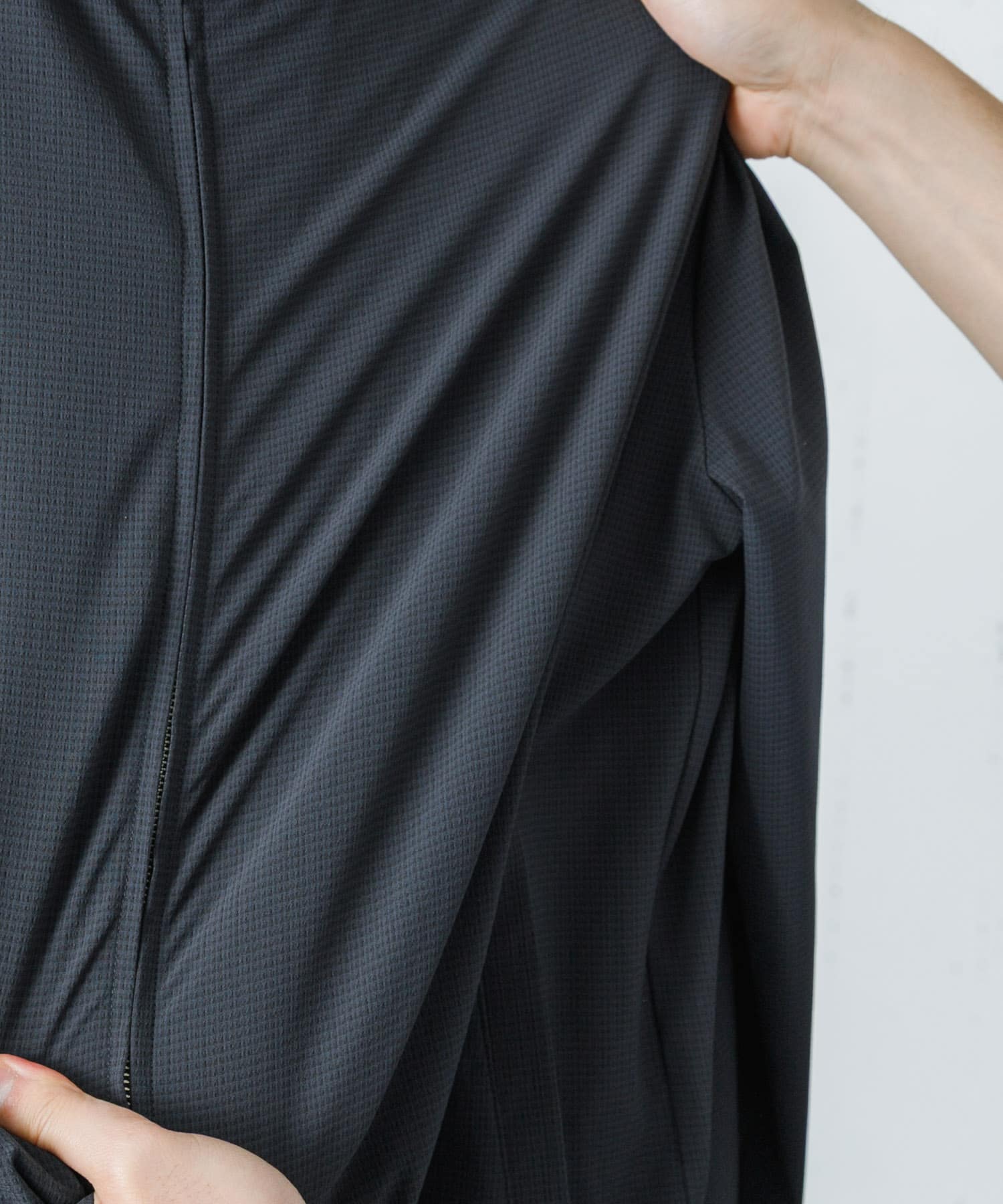 『WEB限定』『吸水 / 速乾』Air Stretch スタンドブルゾン NAVY M