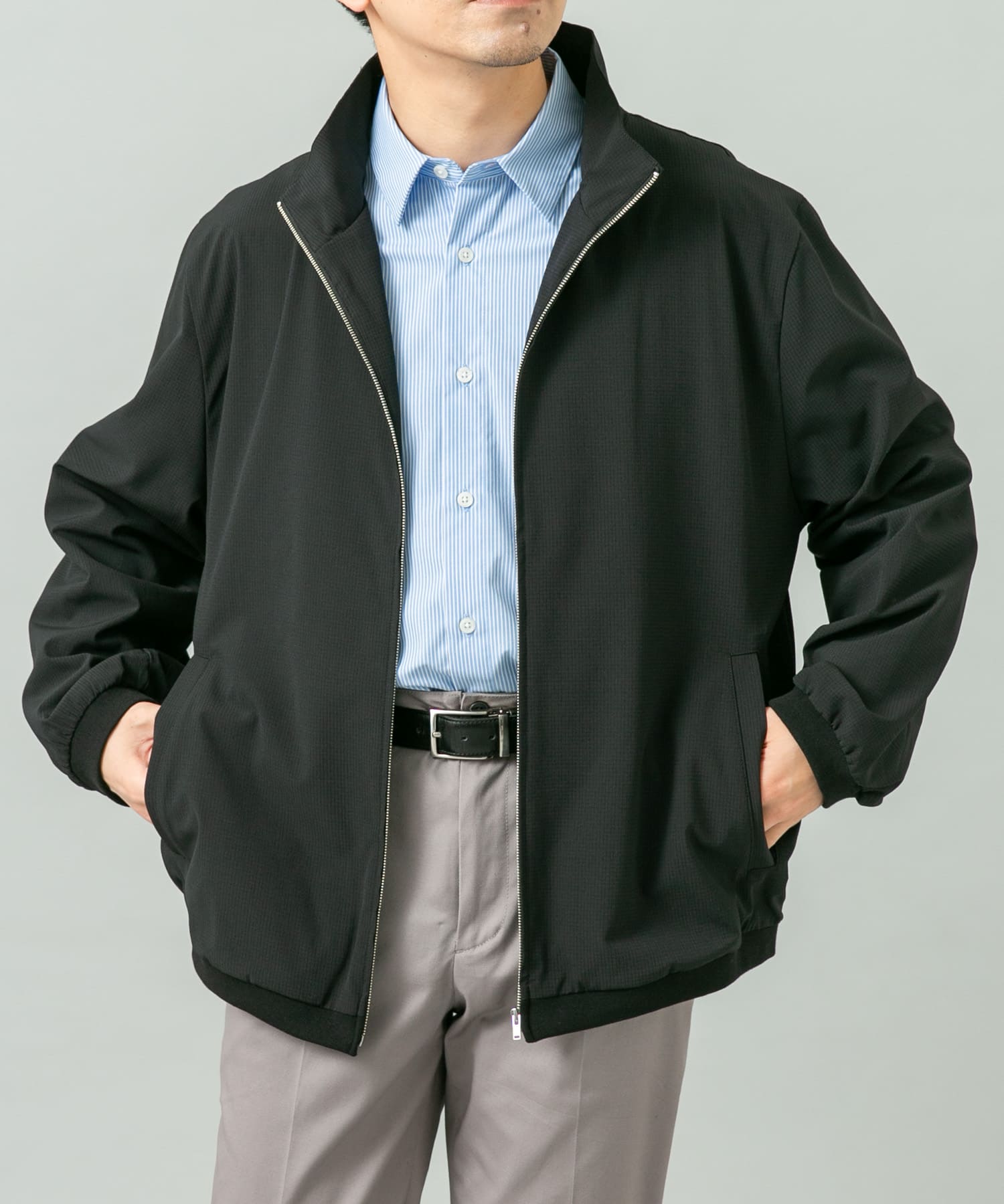 『WEB限定』『吸水 / 速乾』Air Stretch スタンドブルゾン