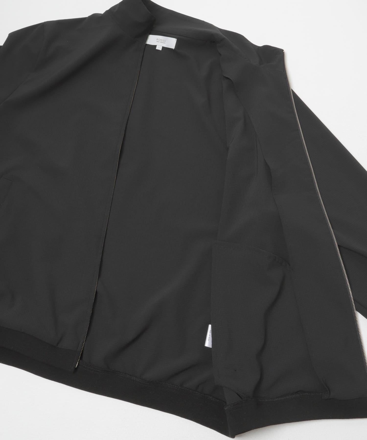 『WEB限定』『吸水 / 速乾』Air Stretch スタンドブルゾン BLACK M