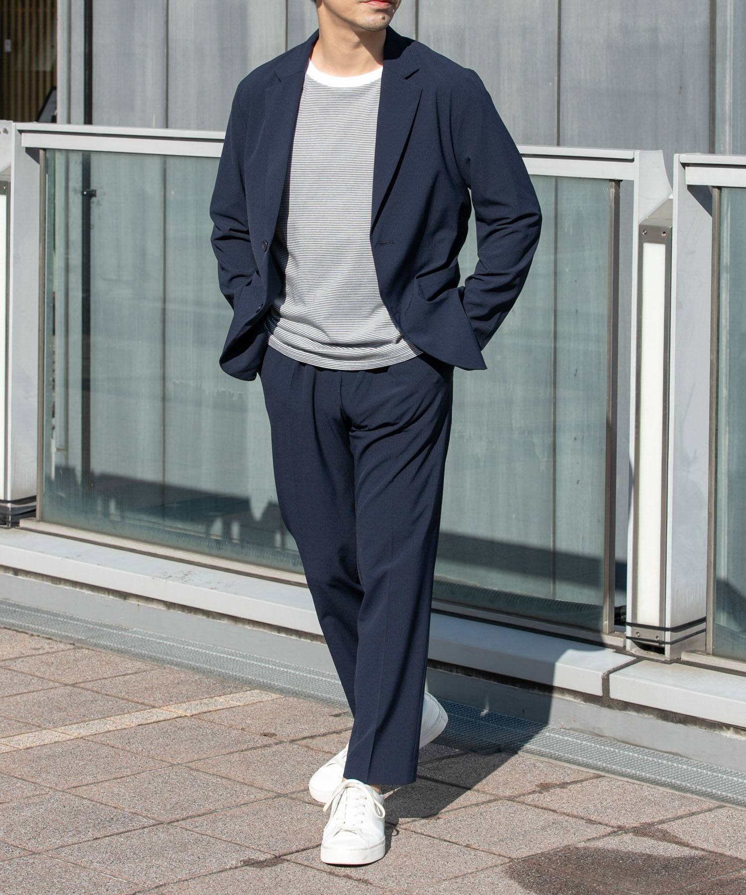 『WEB限定』『吸水 / 速乾』『XLサイズあり』Air Stretch イージーセットアップ