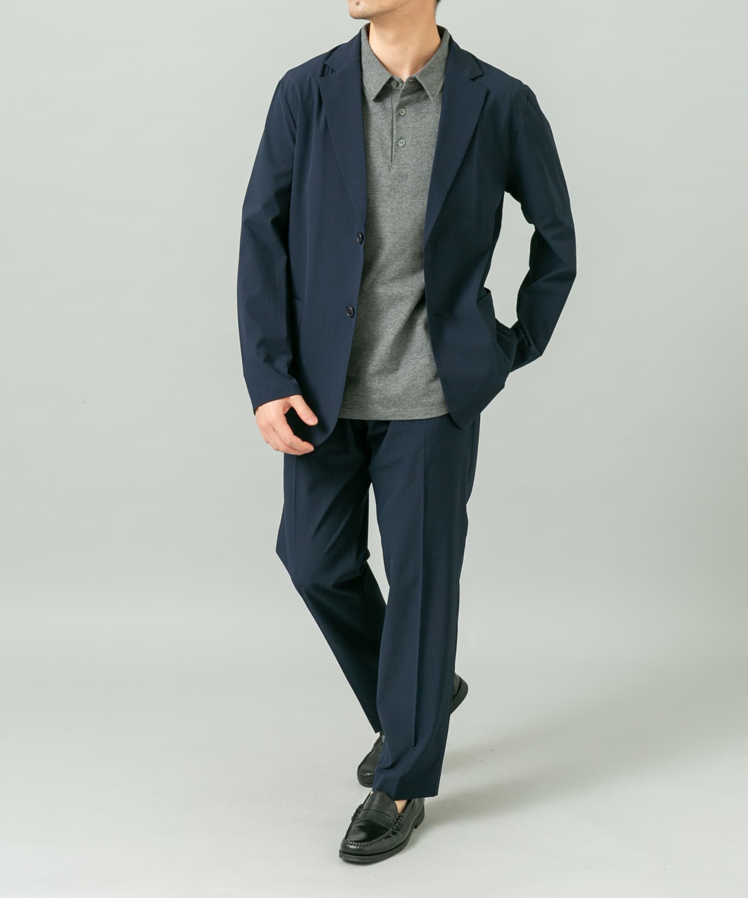 『WEB限定』『吸水 / 速乾』『XLサイズあり』Air Stretch イージーセットアップ