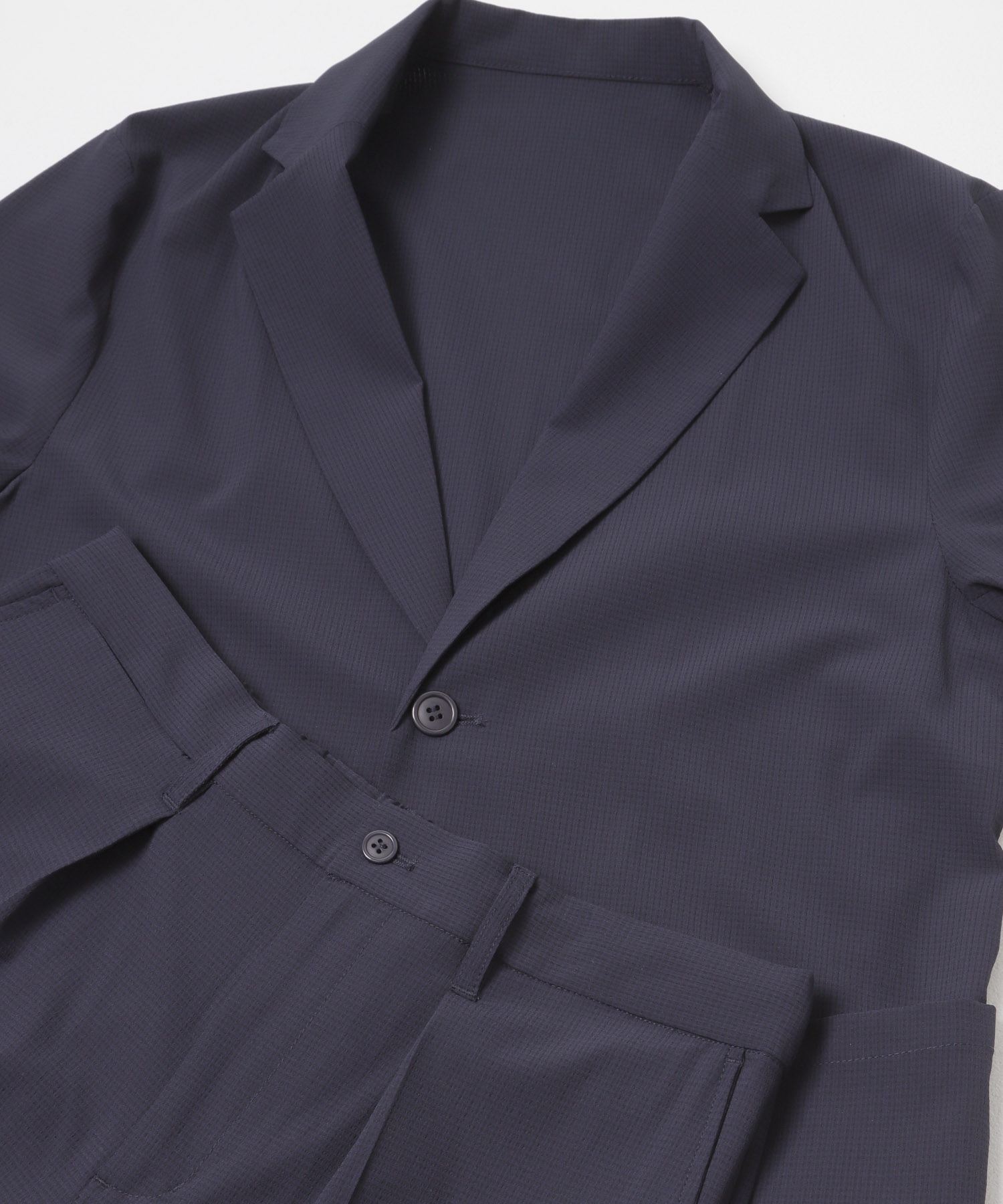 『WEB限定』『吸水 / 速乾』『XLサイズあり』Air Stretch イージーセットアップ NAVY S