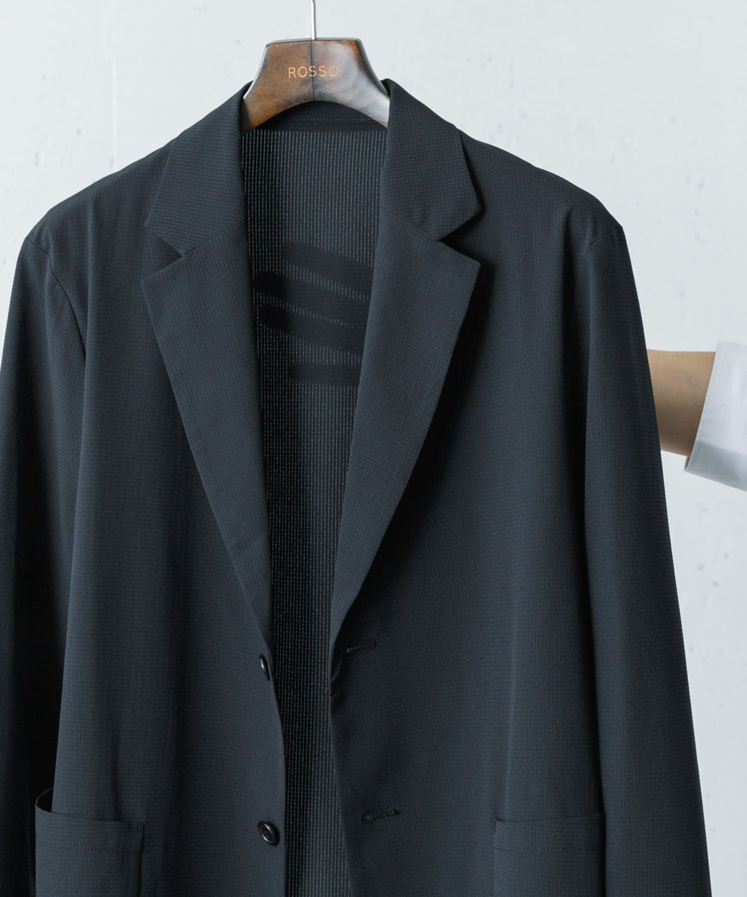 『WEB限定』『吸水 / 速乾』『XLサイズあり』Air Stretch イージーセットアップ BLACK S