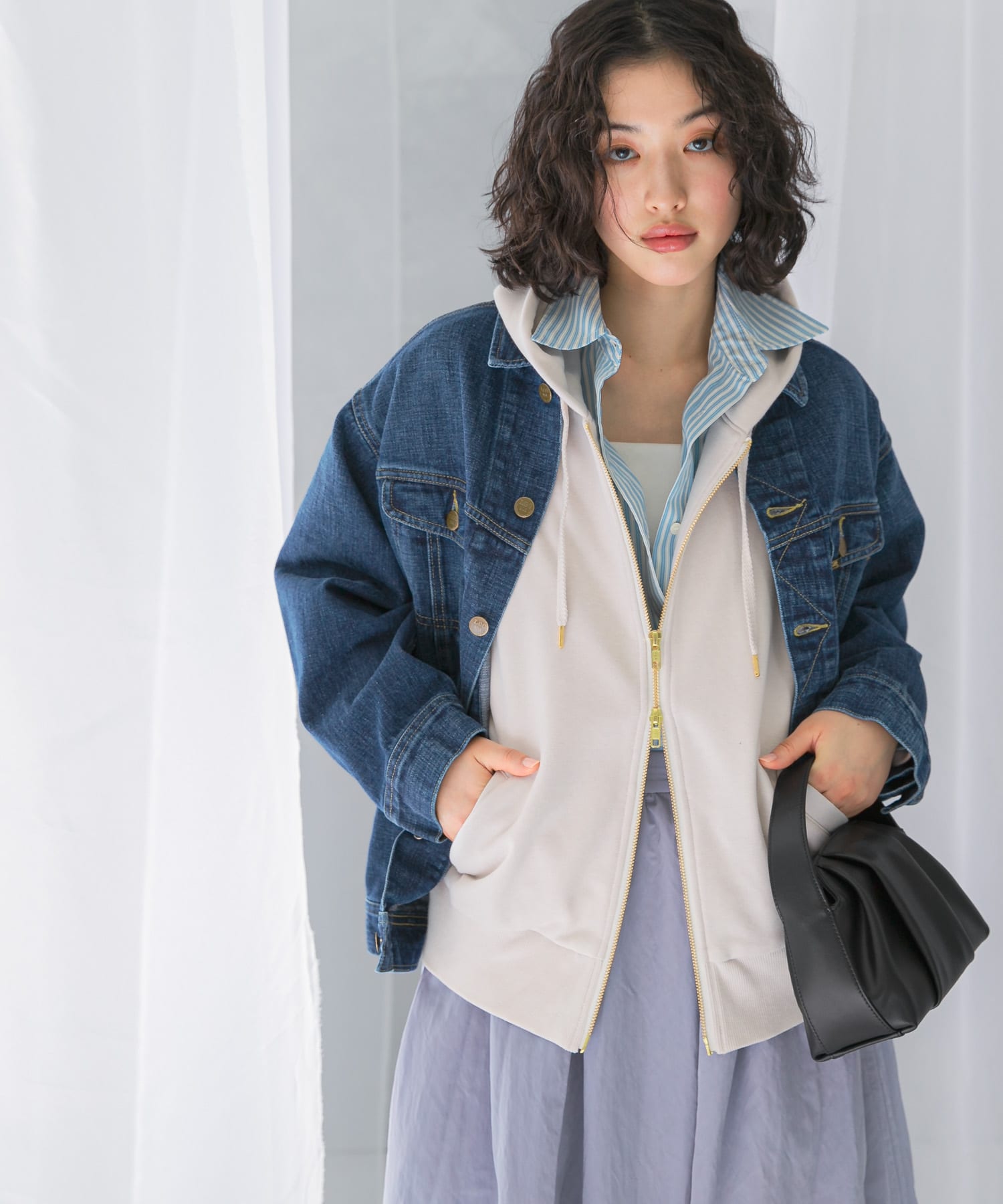 身長：166cm サイズ：Free