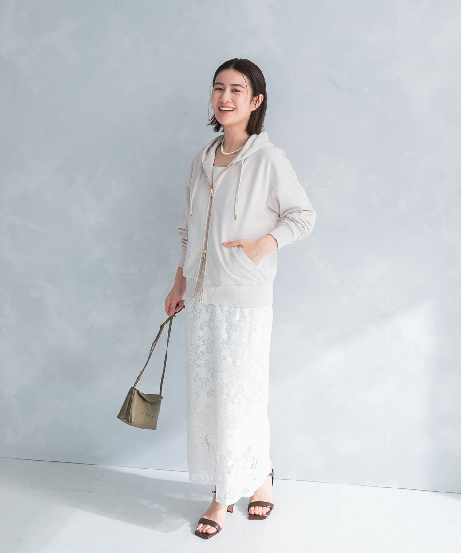 身長：165cm サイズ：Free