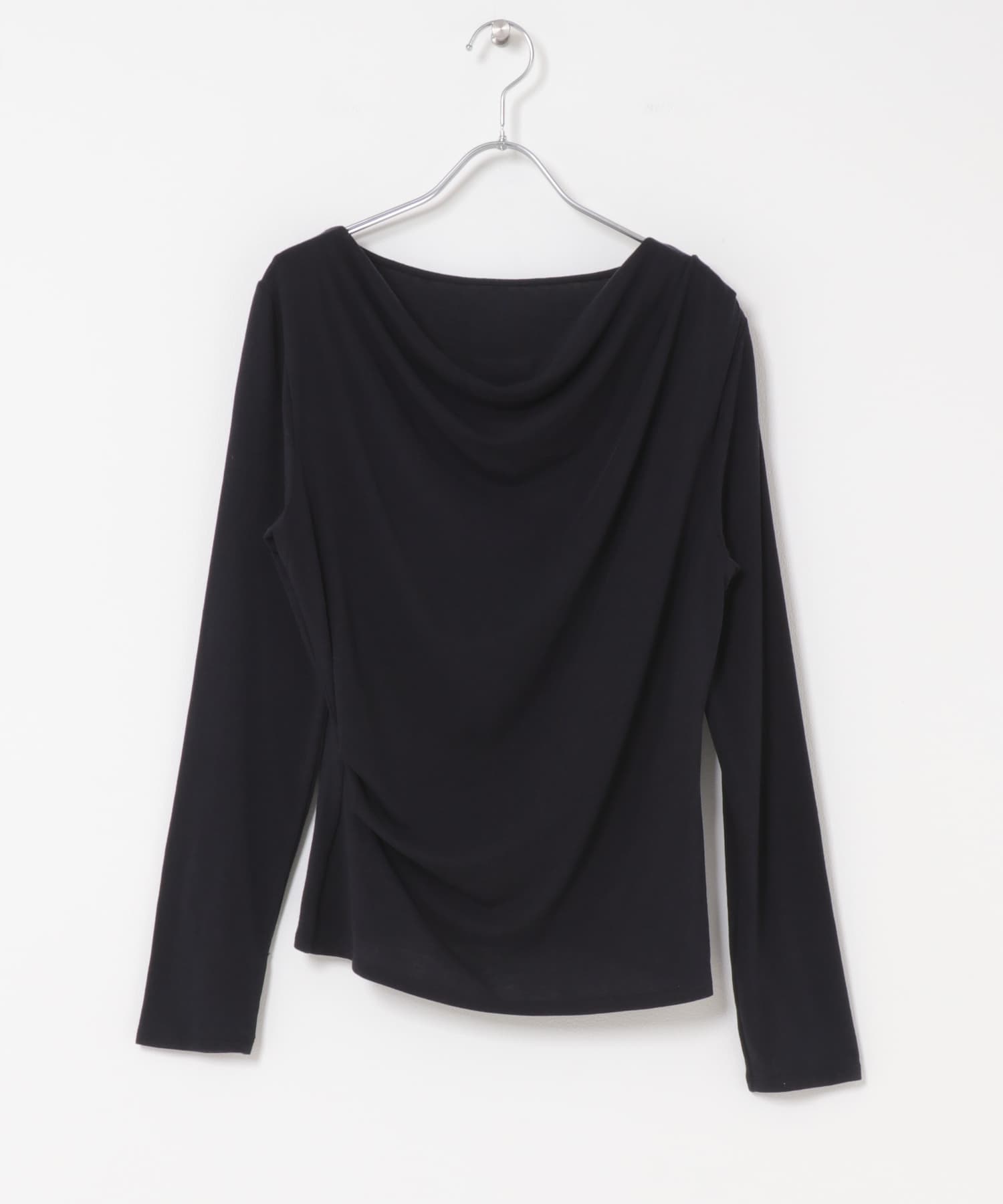 エアリータッチ2WAYネックプルオーバー NAVY Free