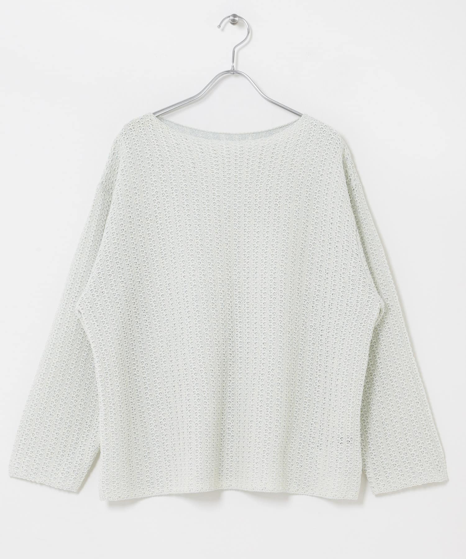 ペーパーヤーンニットプルオーバー YELLOW Free