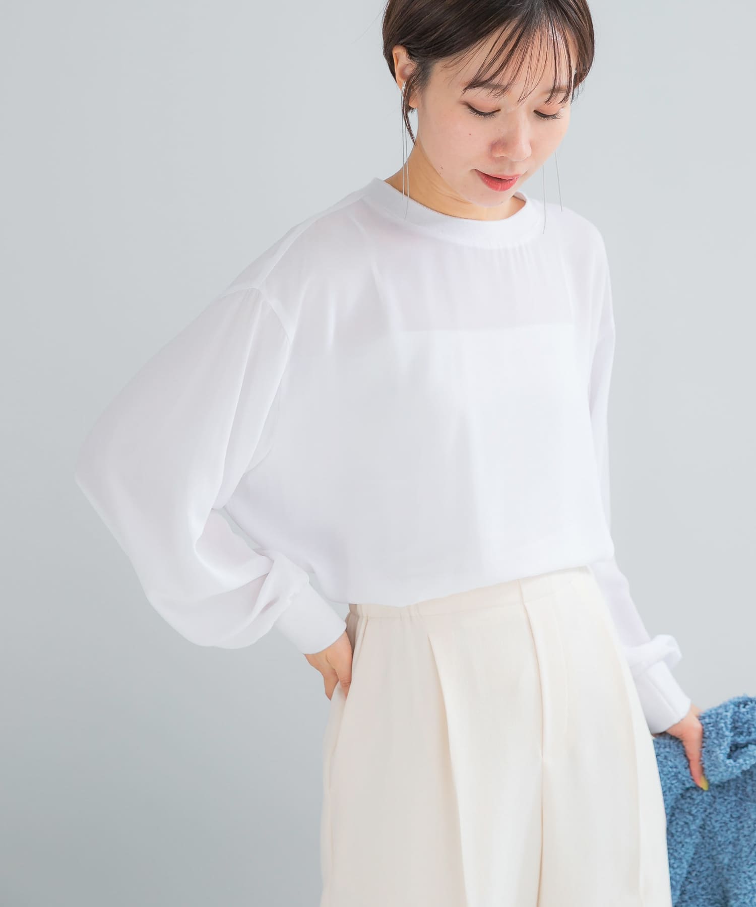 身長：158cm サイズ：Free