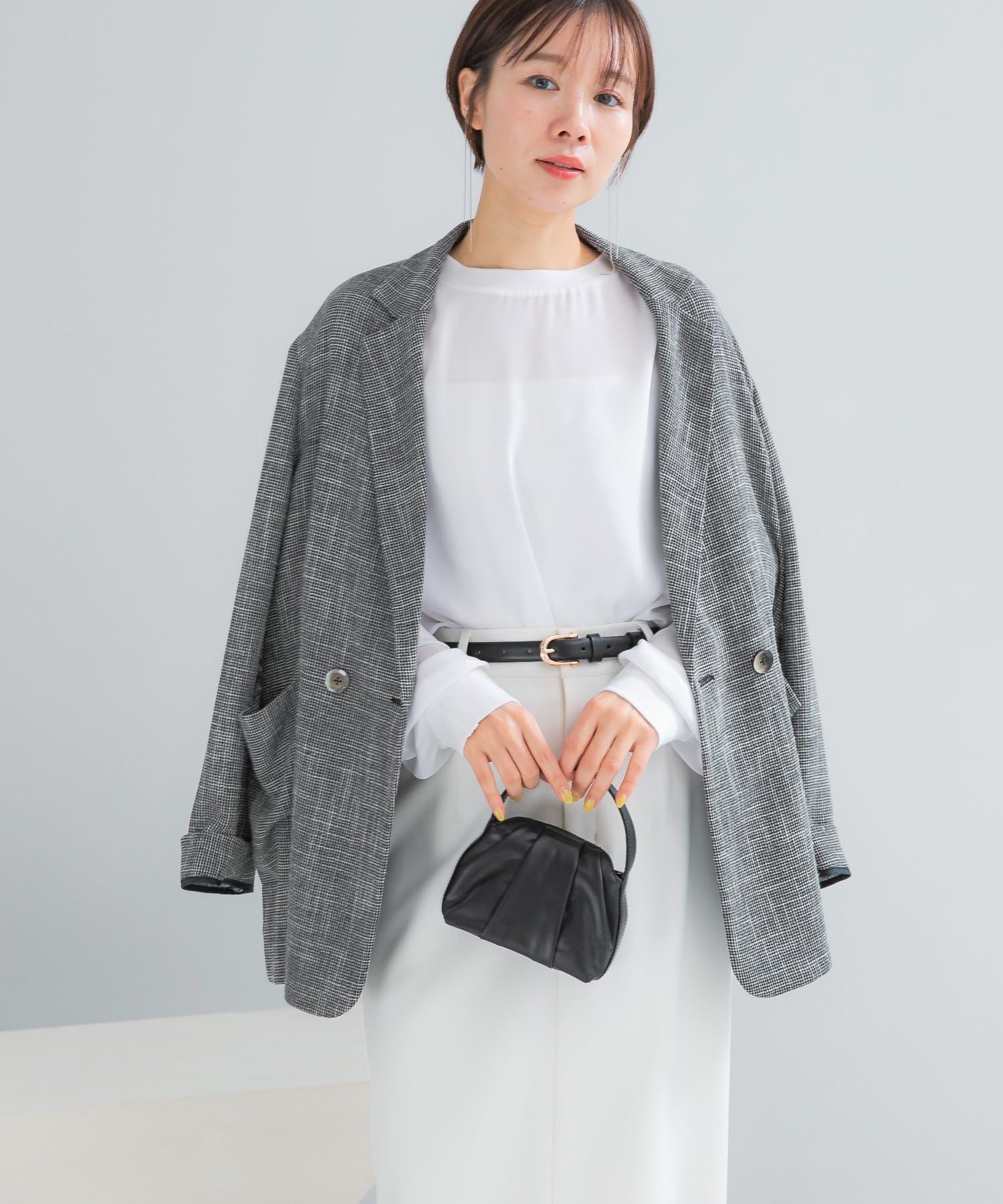 身長：158cm サイズ：Free