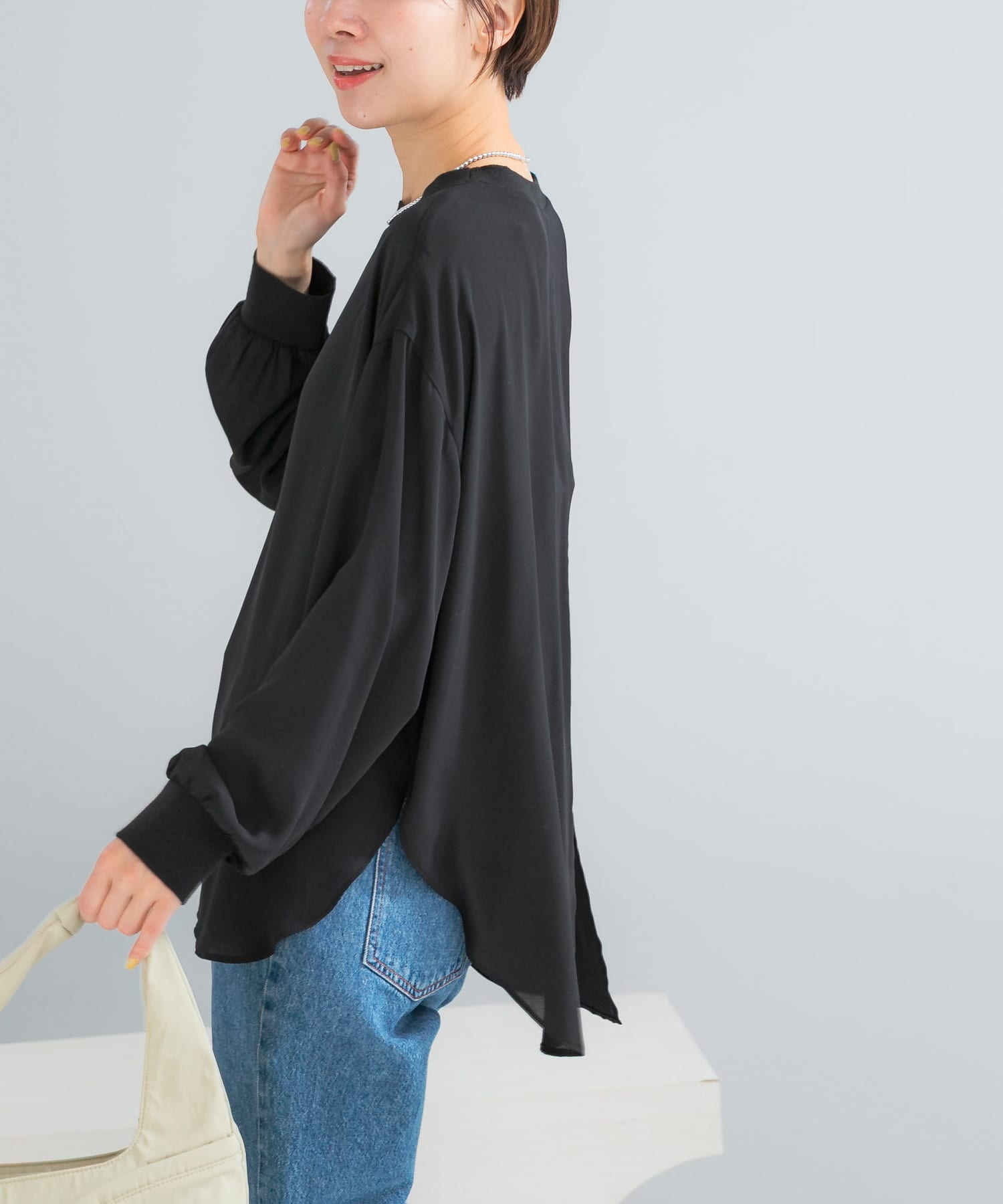 身長：158cm サイズ：Free