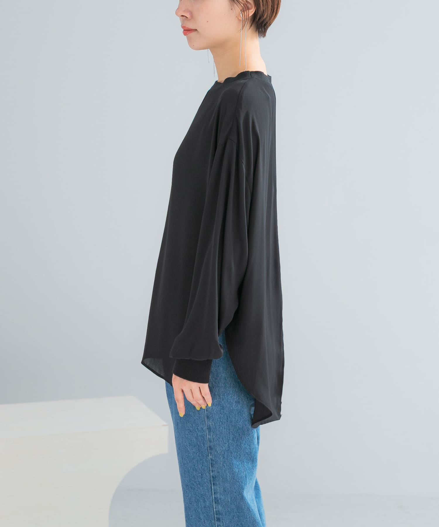 身長：158cm サイズ：Free