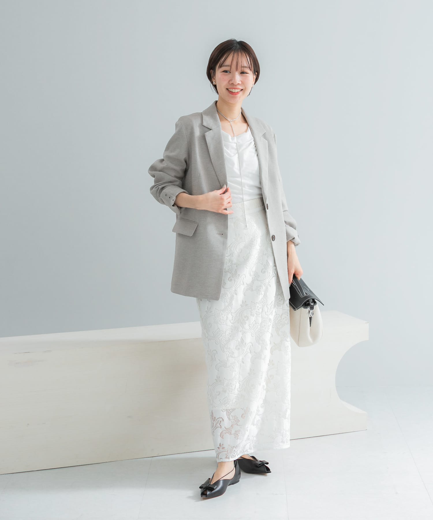 身長：158cm サイズ：Free