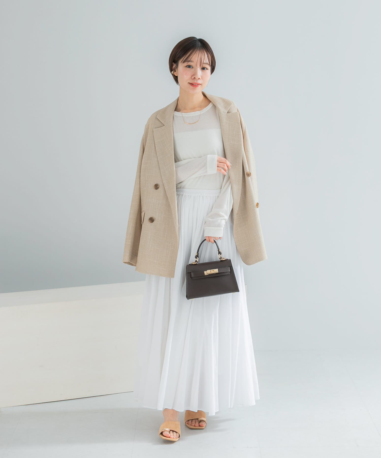 身長：158cm サイズ：Free