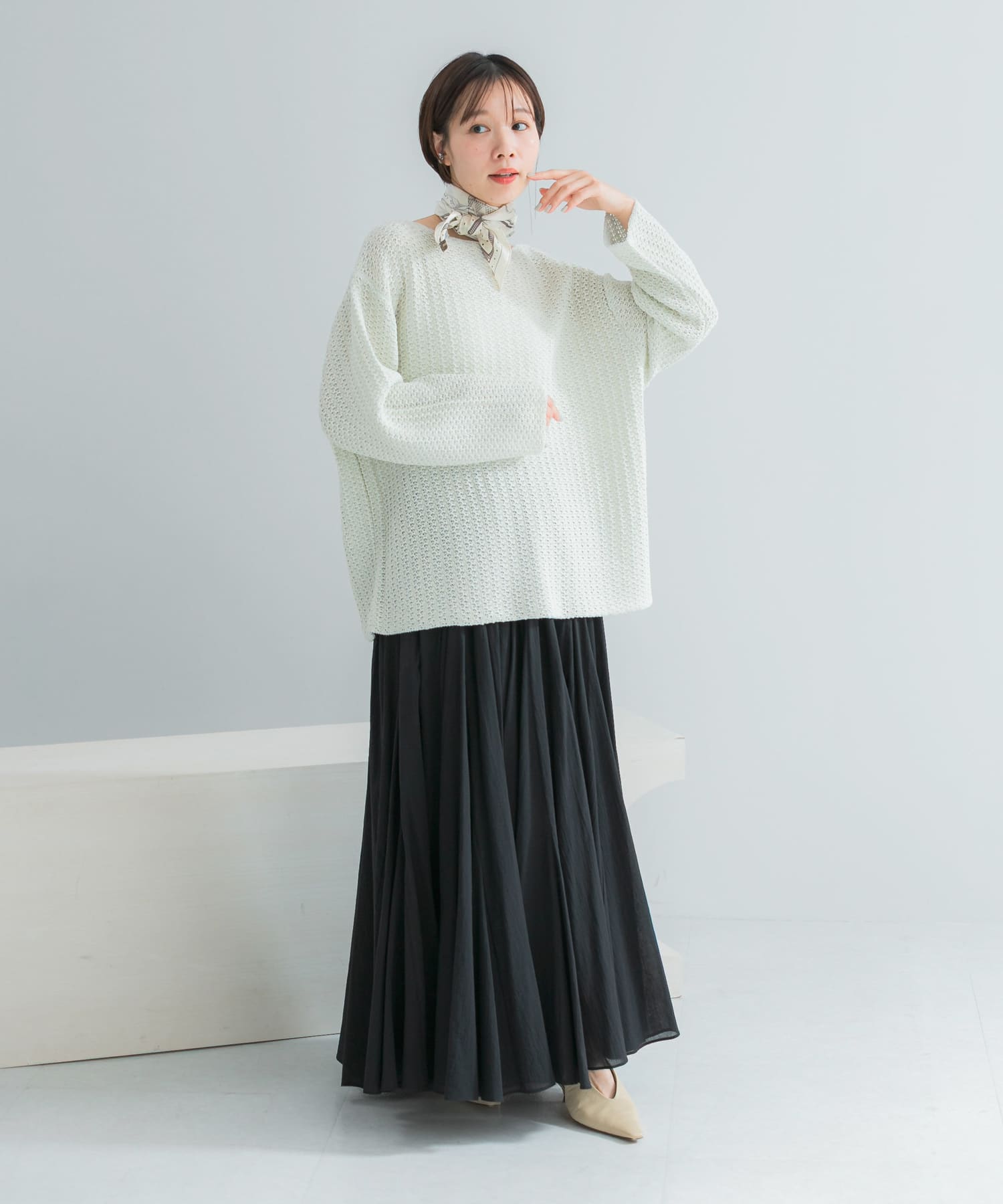 身長：158cm サイズ：Free